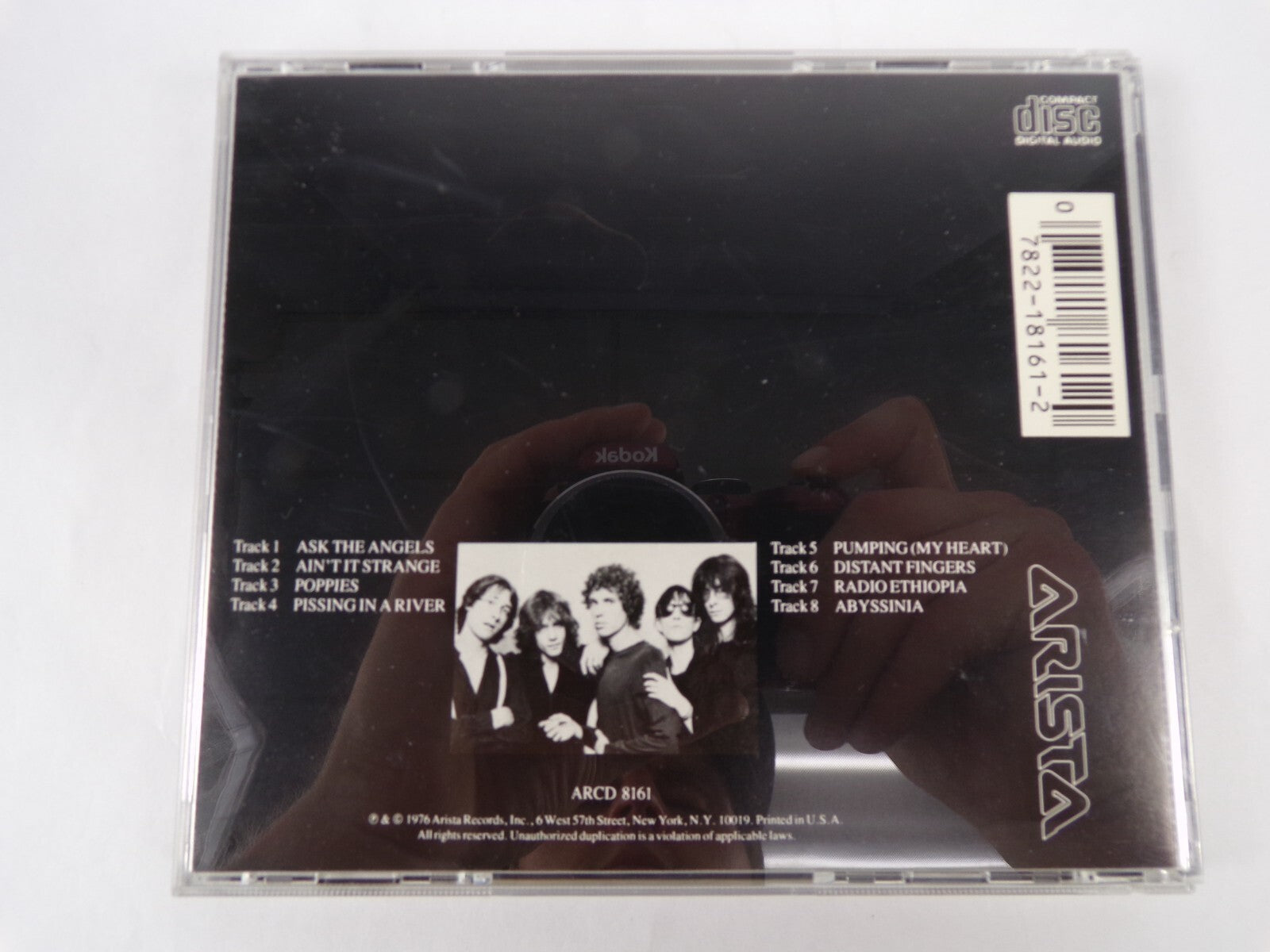 Patti Smith Group Radio Ethiopia CD #25