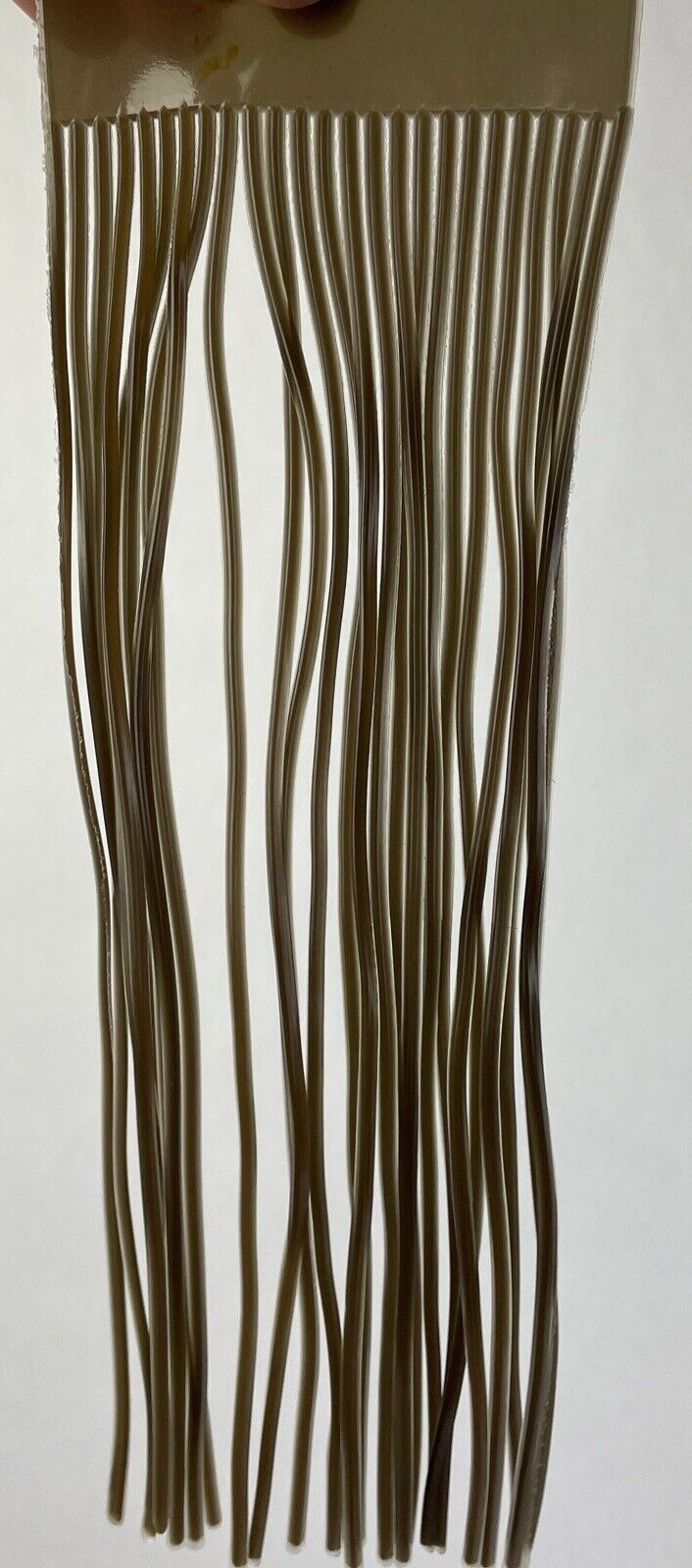 Newell MFG 10-pack brown offshore trolling fishing skirts for tuna marlin wahoo