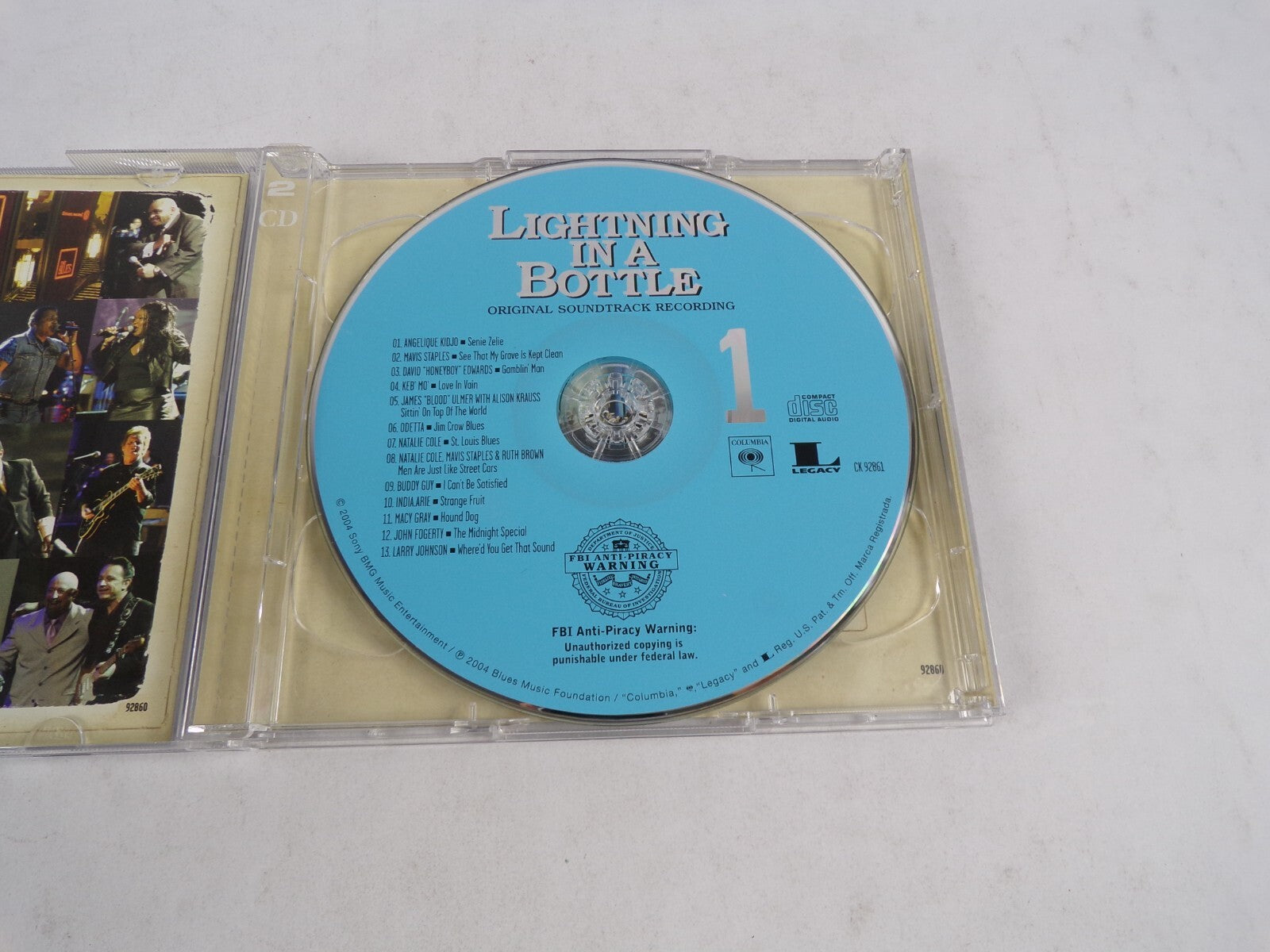 Lightning In A Bottle Mavis Staples David Honeyboy Edwards Natalie Cole CD#54