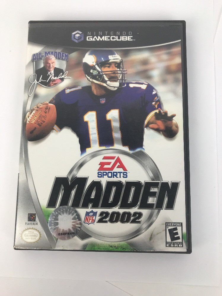 Madden NFL 2002 Nintendo GameCube 2001 Football Video Game E-Everyone