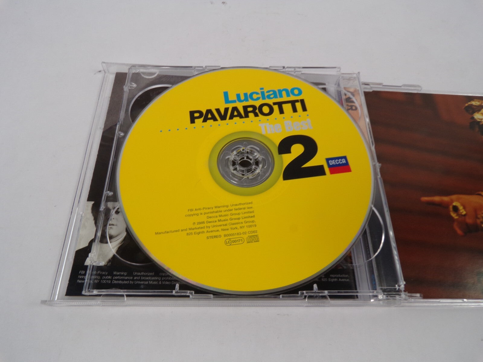 Luciano Pavarotti La Donna & Mobile Una Frutiva Lagrima Recondita Armonia CD#67