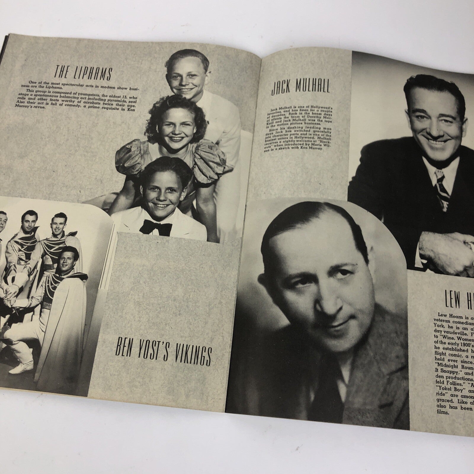 Rare Ken Murray's Blackouts Theatre Program 5th year 7th Ed. 1946 El Capitan ++