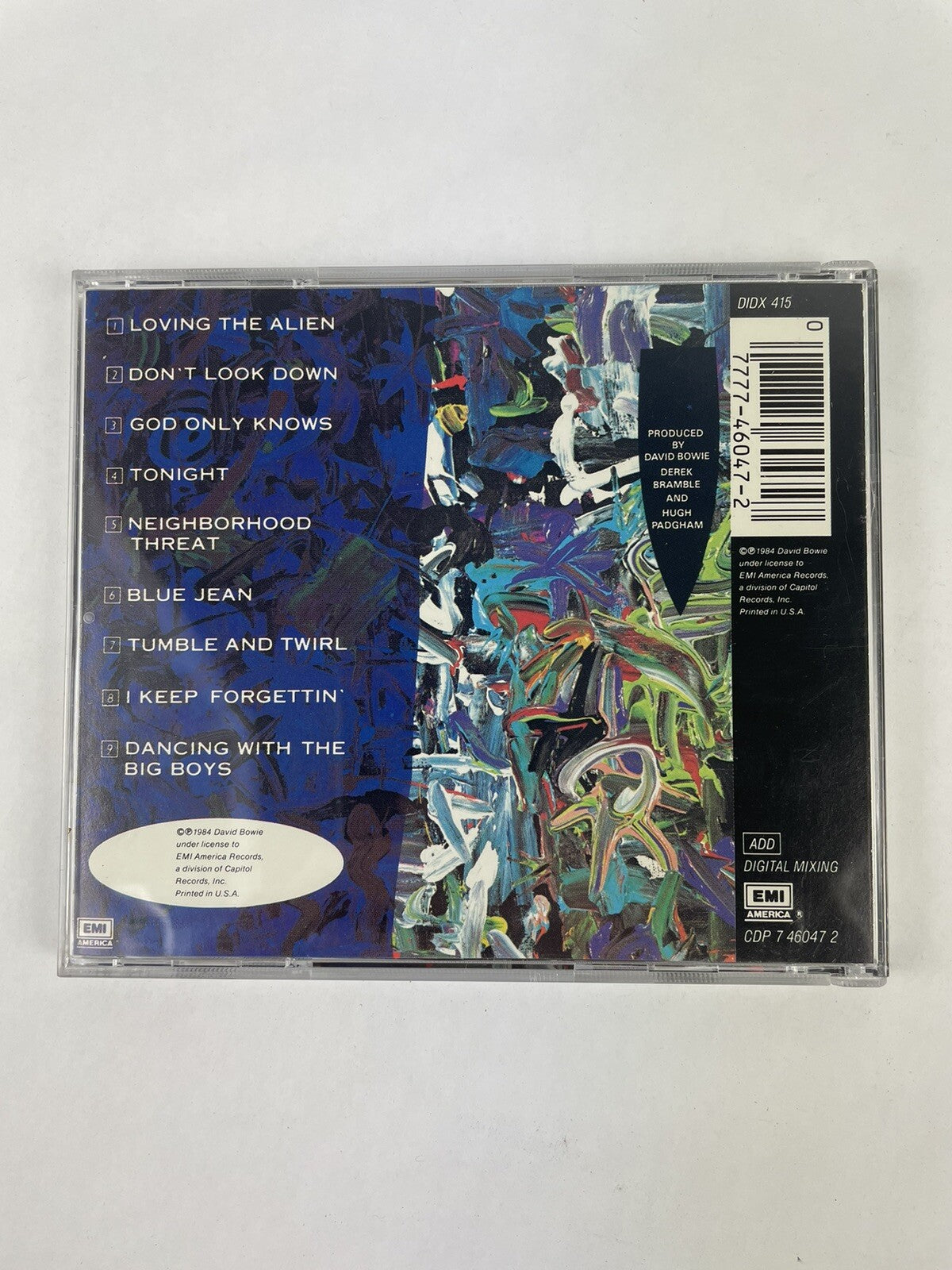 DAVID BOWIE - Tonight 1984/1995 CD #3