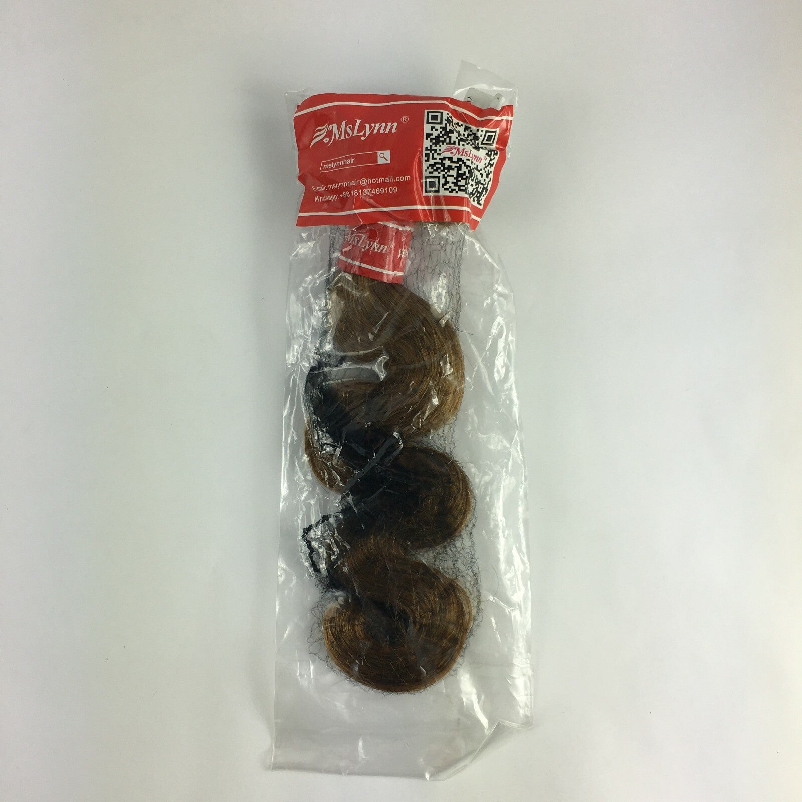 Brand New Mslynn Brazilian Hair Body Wave N5 Size 16" Natural Color A1