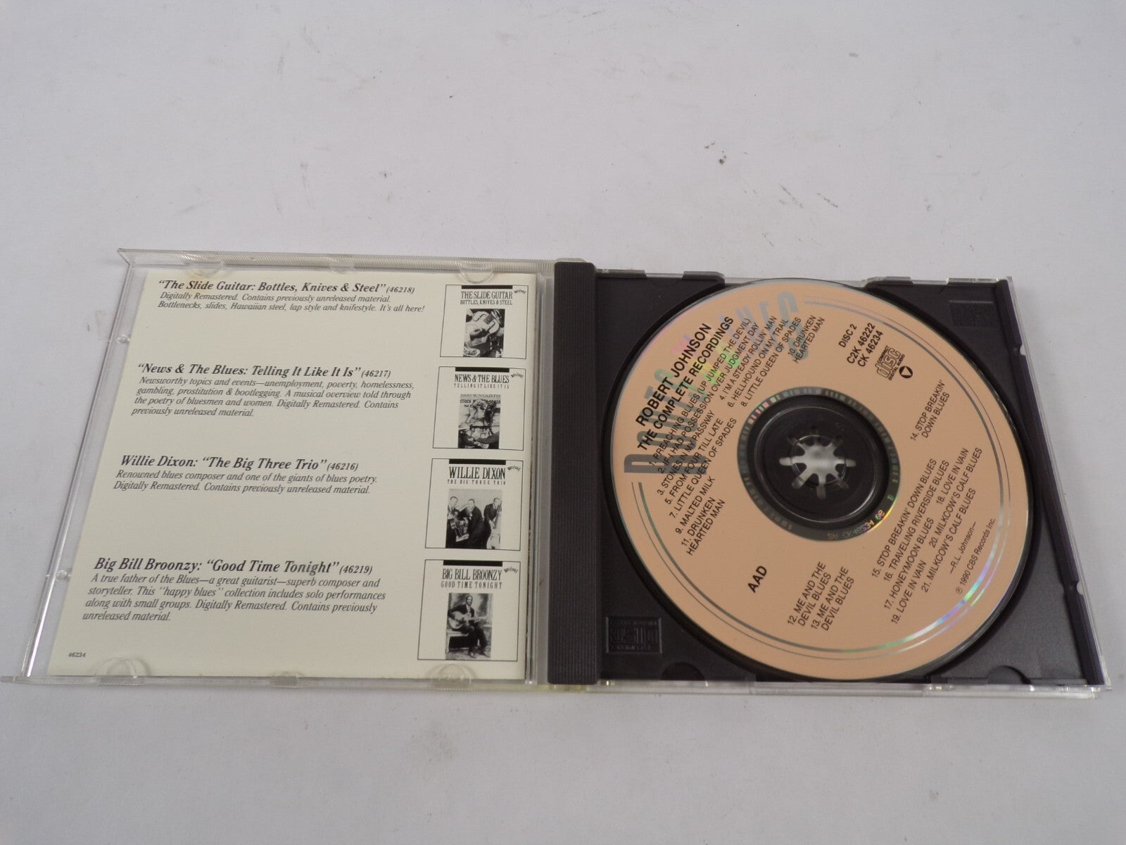 Robert Johnson The Complete Recordings Preaching Blues If I Had Possession CD#16
