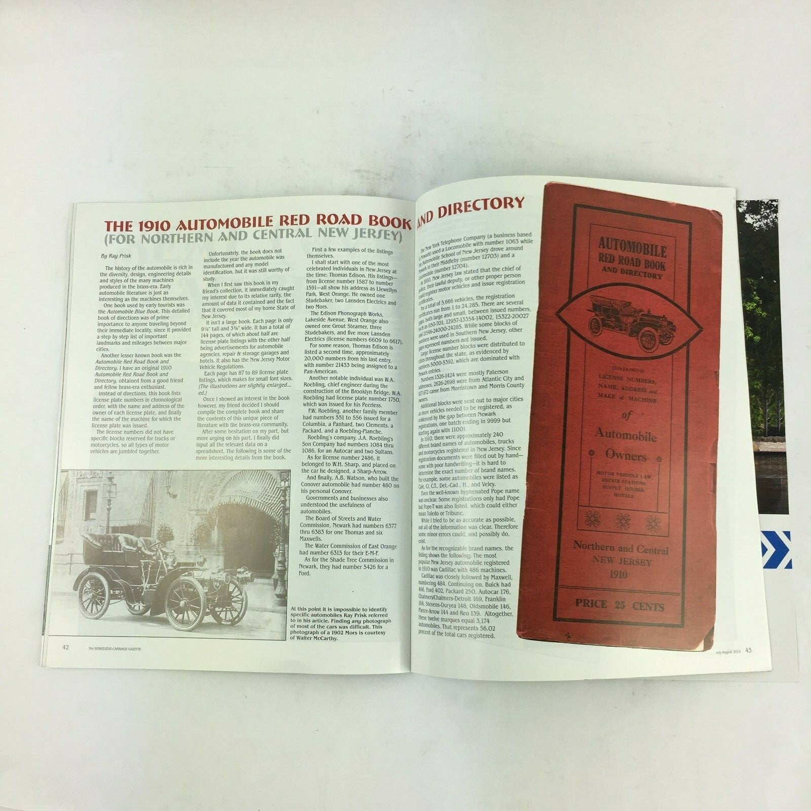 August 2016 Horseless Carriage Gazette Vol78 Schebler Model L Carburetor