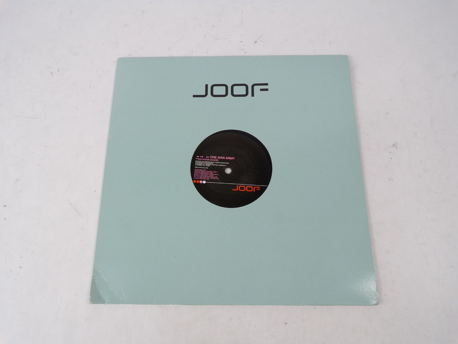Joof One Man Army Ballroom Dancer Vinyl Record