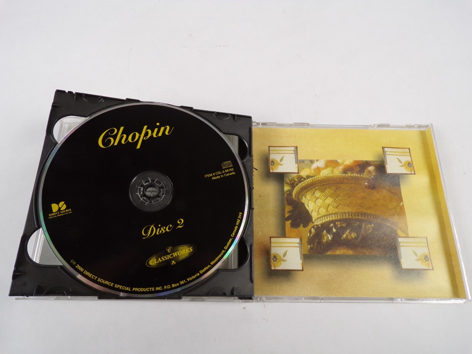 Classicworks Chopin Polonaise In A Flat Op Study In C Sharp Minor Op CD#21