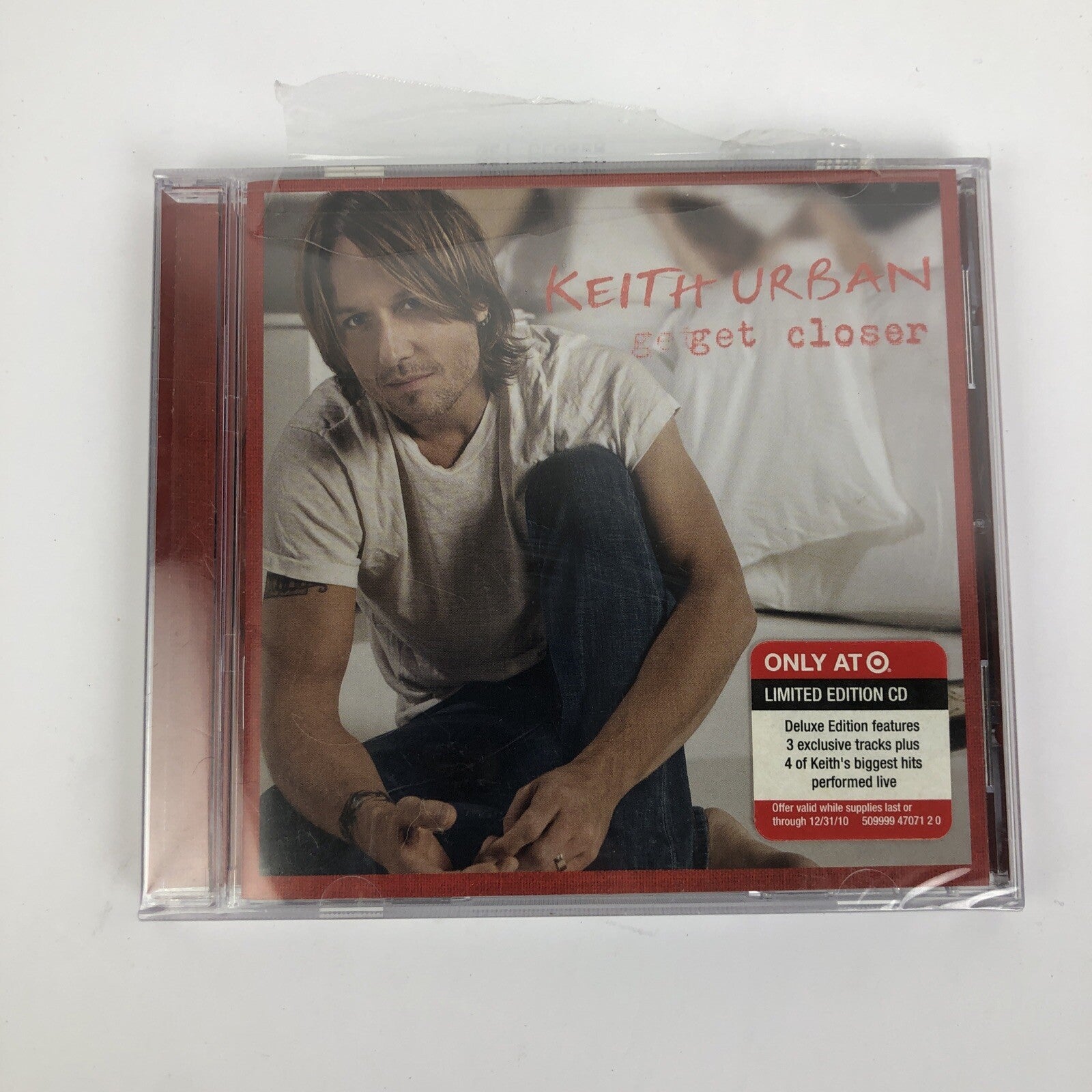 Keith Urban Get Closer CD SEALED TARGET Limited Edition W/ Once in a Lifetime #5