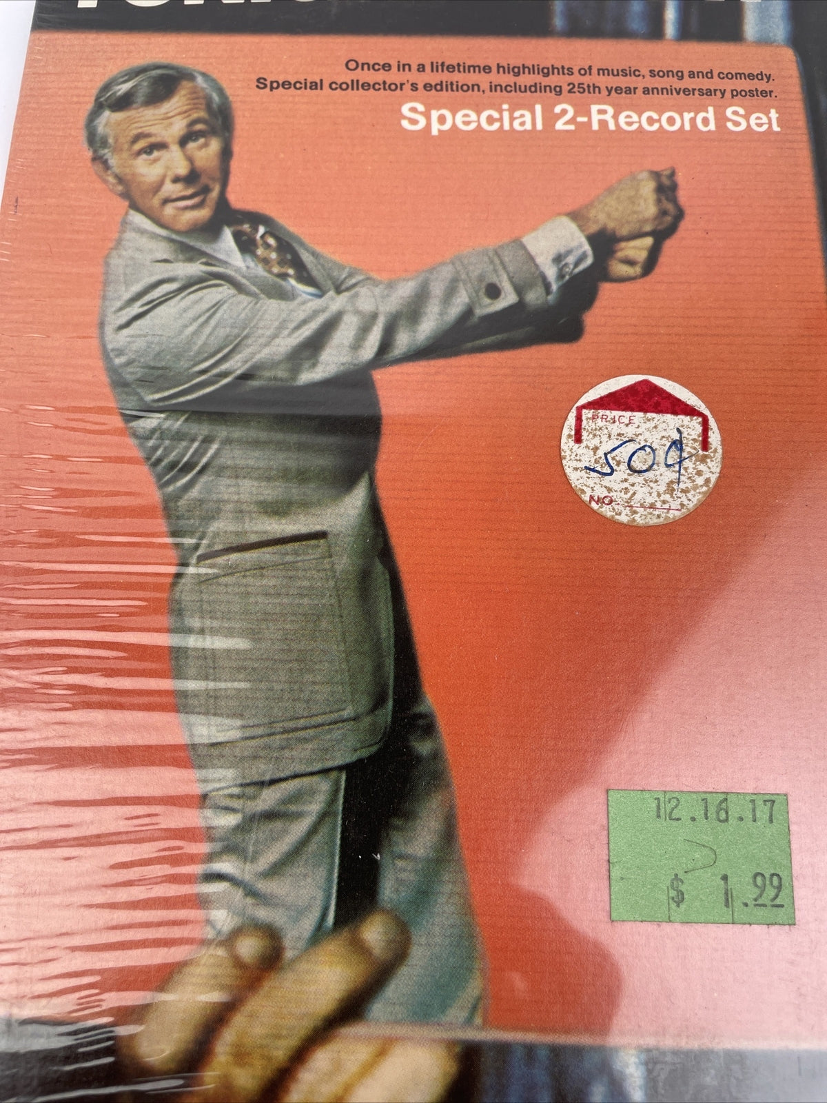 Here's Johnny Carson Magic Moments from the Tonight Show 1974 X2 Vinyl Lp Sealed