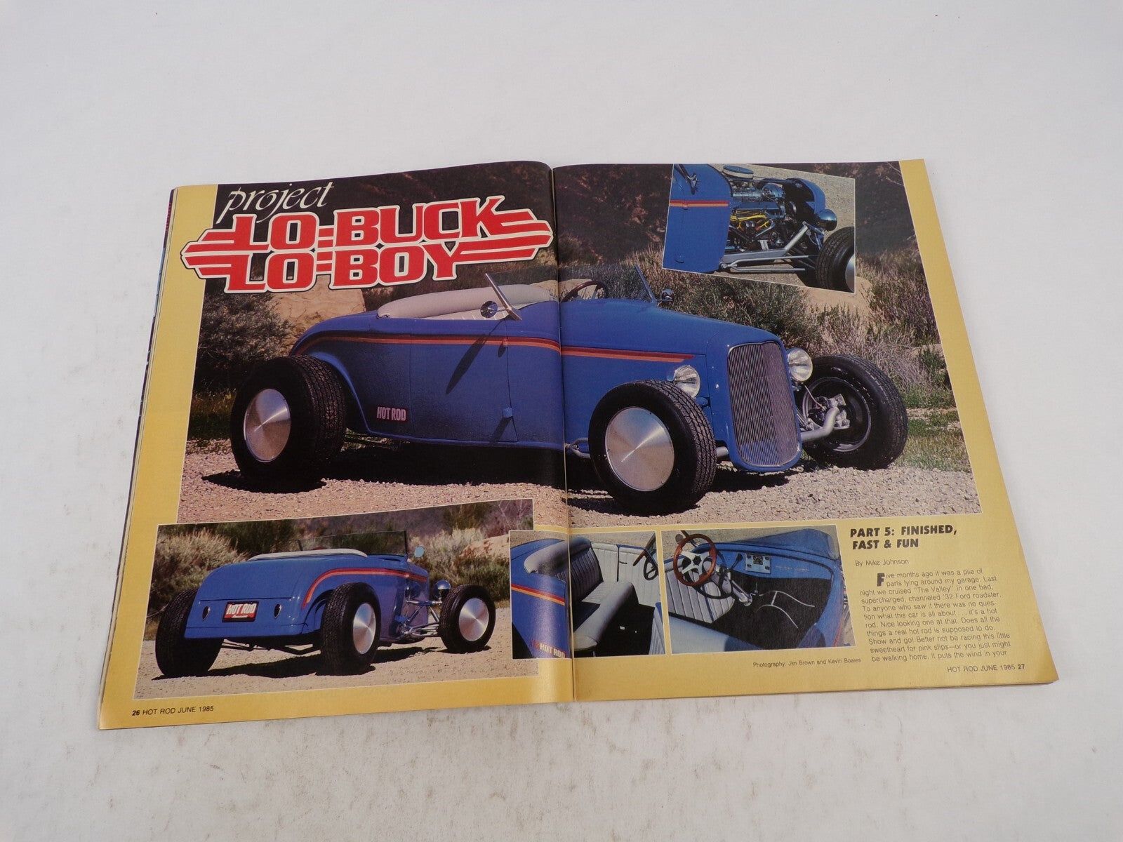 June 1986 Hot Rodding Magazine Home-Builts How To Lower Your Car Affordable Kit
