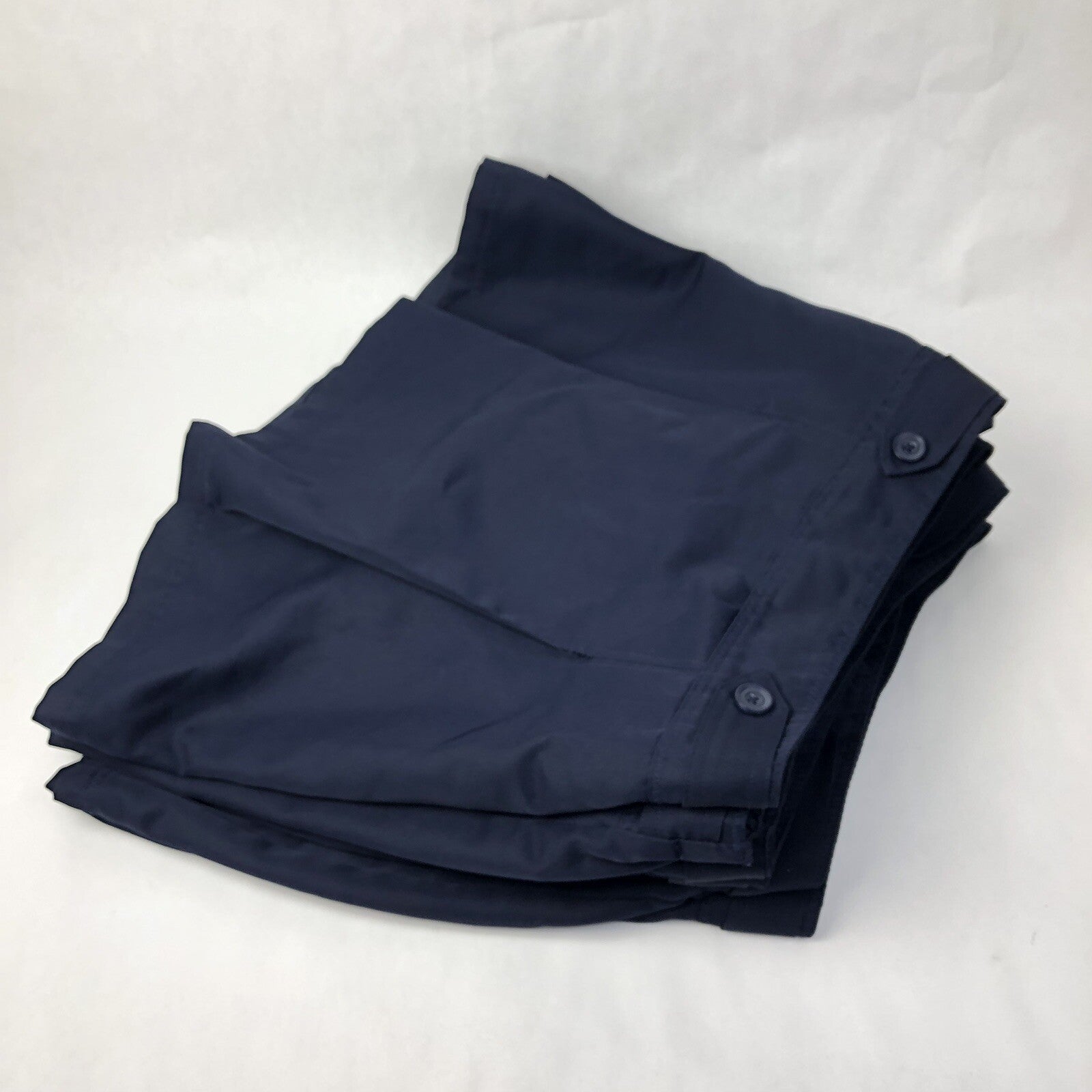 6 X GIRLS CHEROKEE SCHOOL UNIFORM / SKIRT / SKORT / SIZE XL- NAVY BLUE