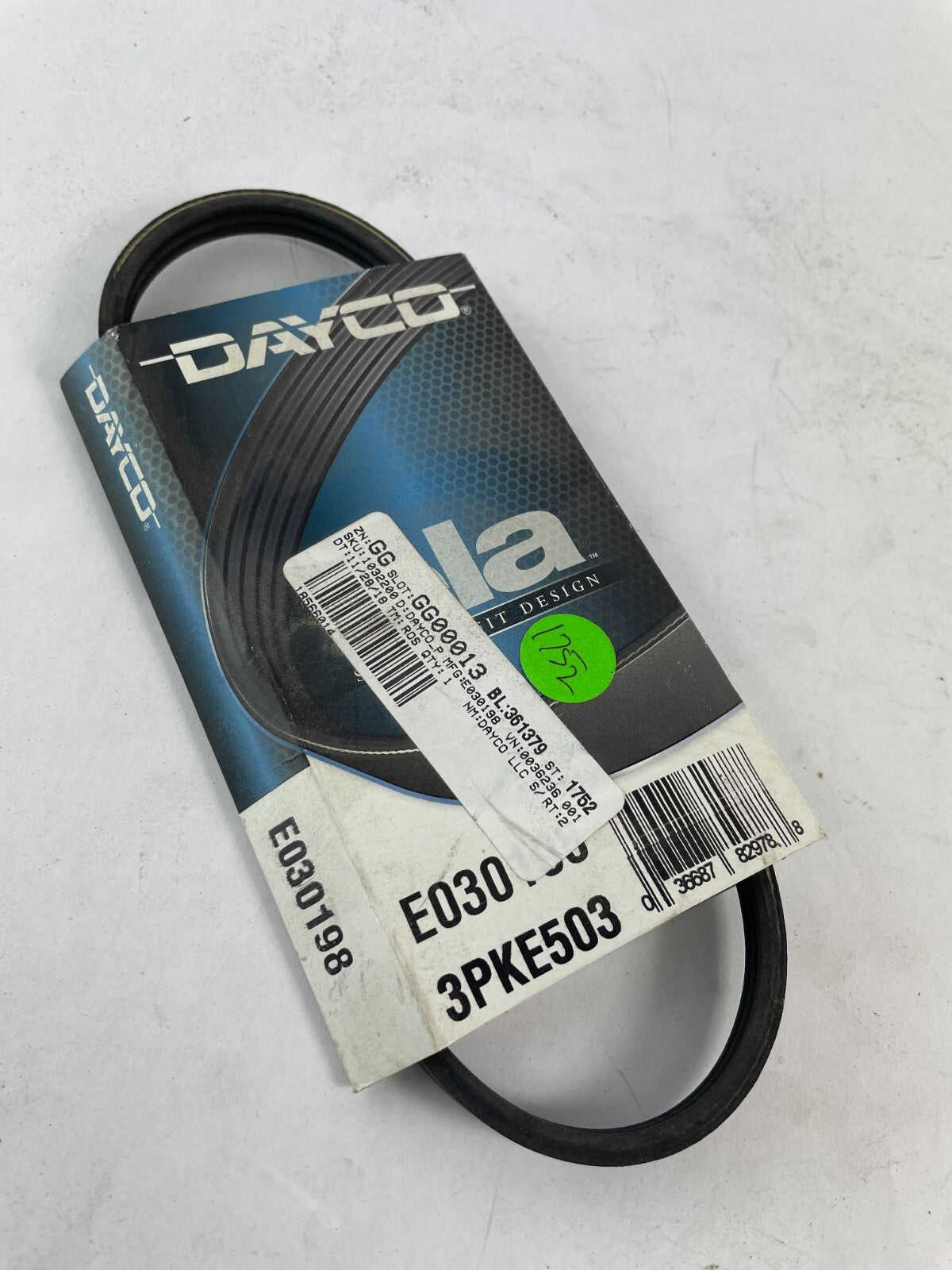 OEM Dayco Ela E030198 3PKE503 Check Belt Tensioner A11