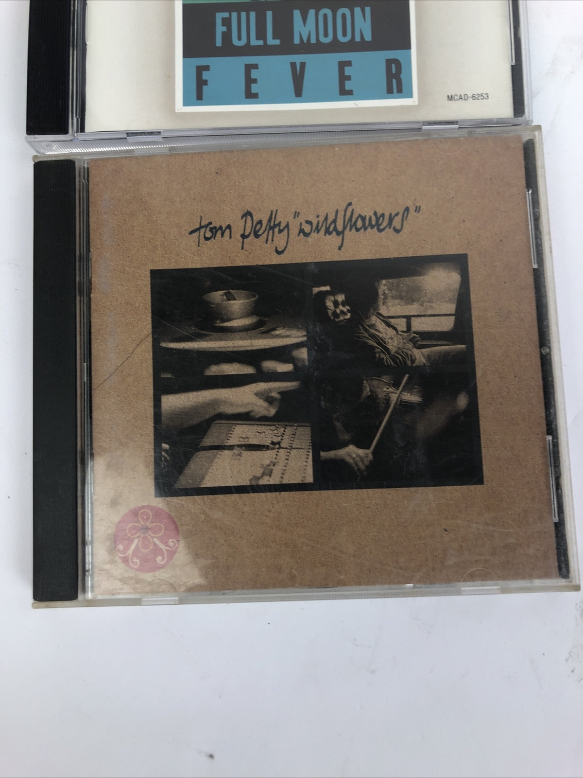 Lot of 2 x Digital Audio CD TOM PETTY Wildflowers, 94' + Full Moon Fever, 89' #1