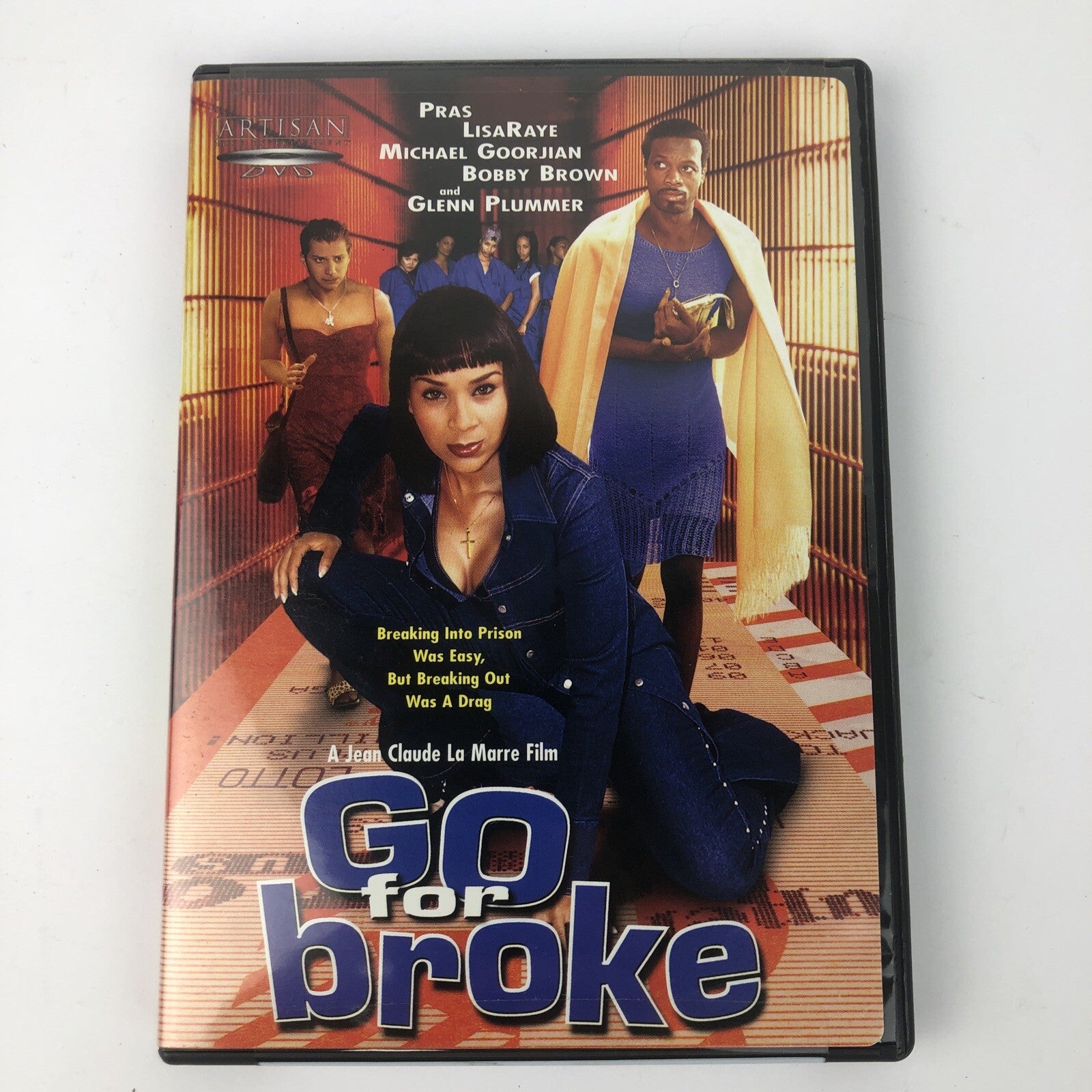 Go For Broke (DVD, 2003) a Jean Claude La Marre Film - Mint Disc Guaranteed