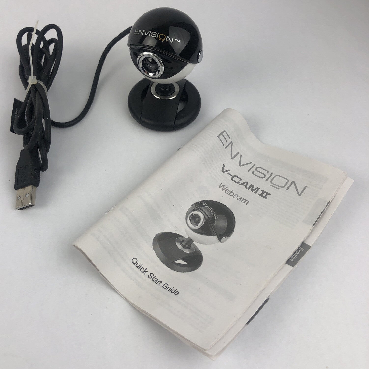 NOS ENVISION V-CAM II 1.3 M Effective Pixels USB 2.0 WebCam Web Cam - NEW