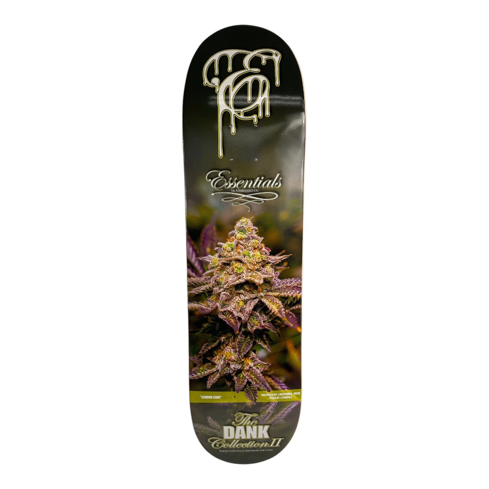 Lemoon Cake Cannabis week skateboards Hard rock maple 8.125" with grip