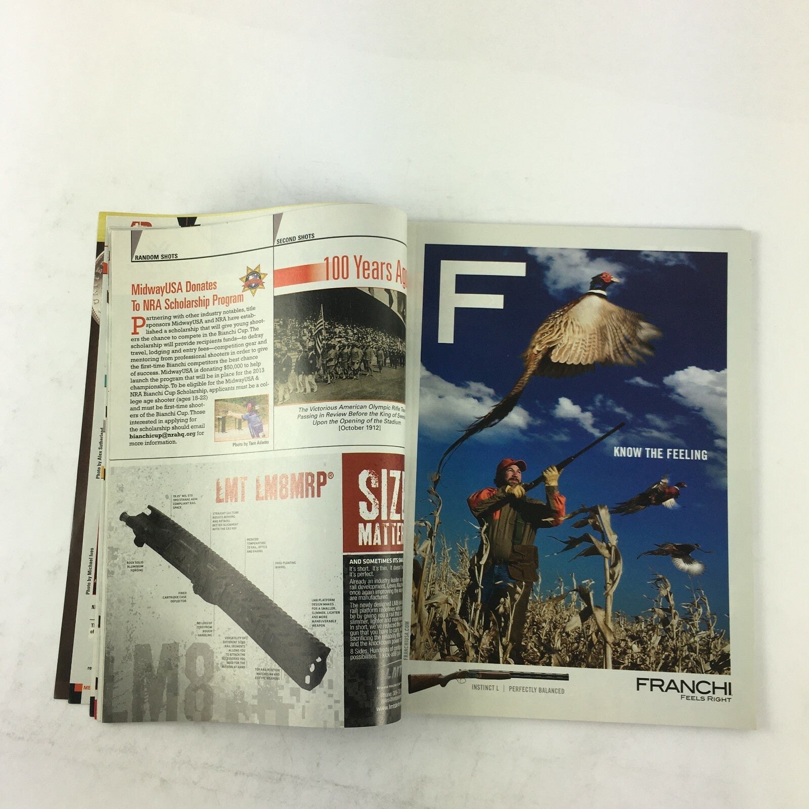 October 2012 American Rifleman Magazine Hand Obama His Walking Papers