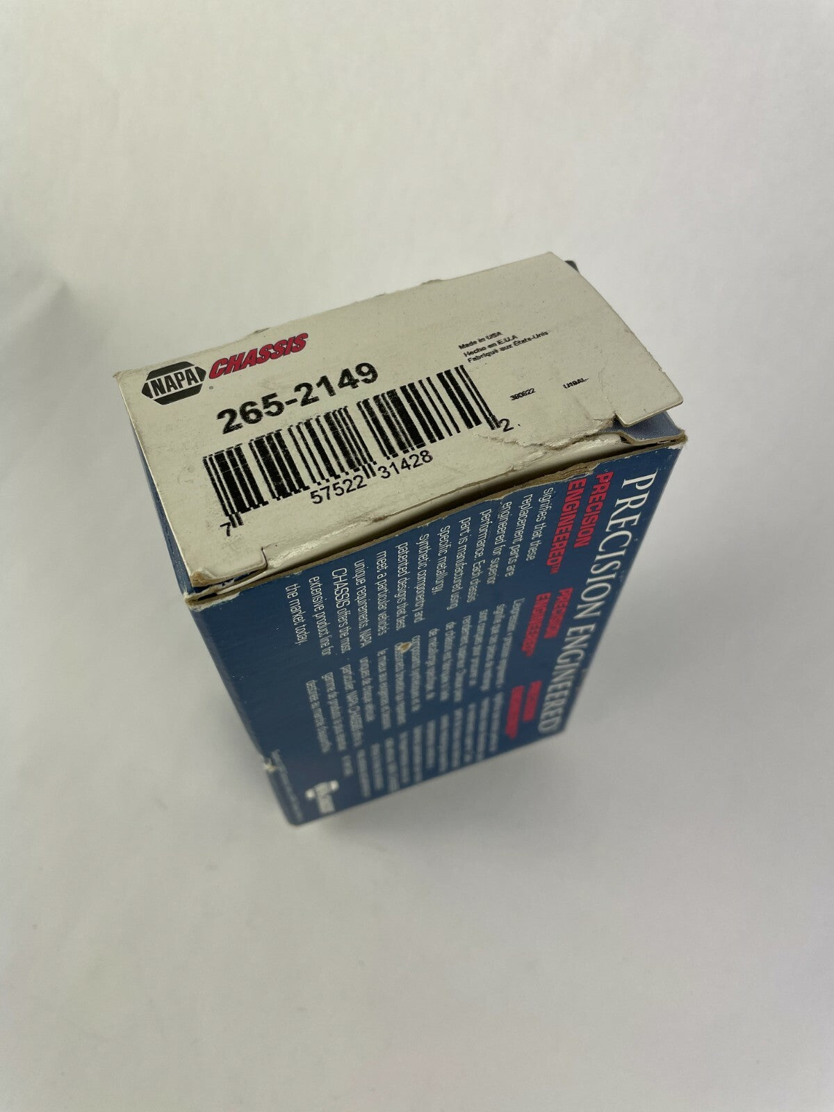 Genuine Napa Chassis Precision Engineered Steering Link 265-2149 A1