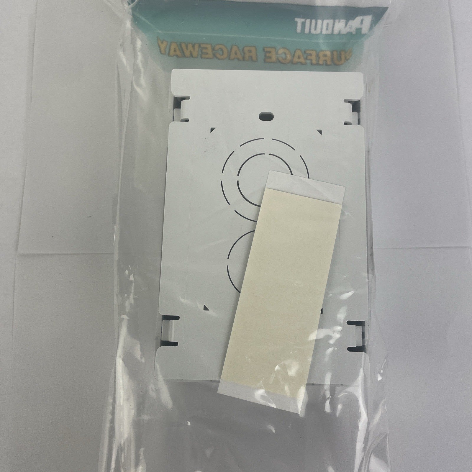 PANDUIT Surface Raceway JBX3510WH-A Single Gang Junction Box - White - USA MADE