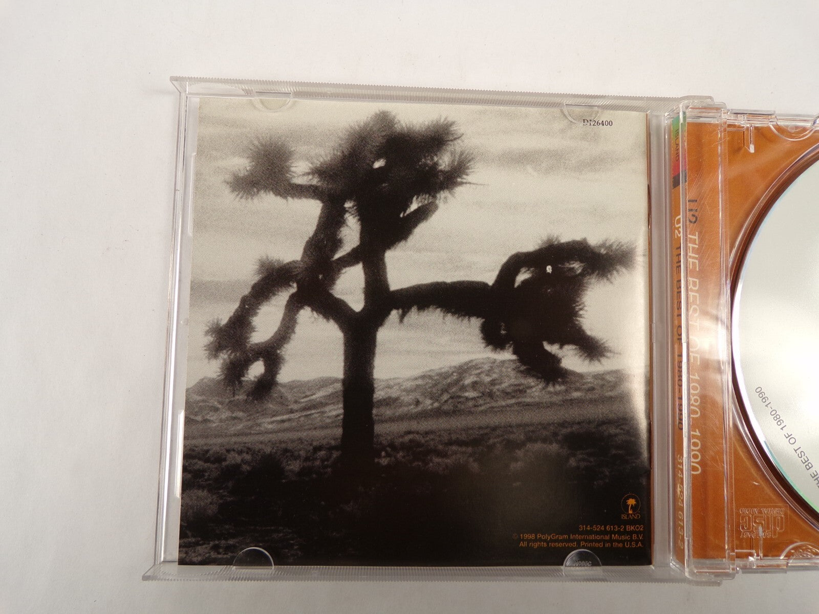 U2 The Best Of 1980 - 1990 Pride In The Name Of Love New Years Day CD#54