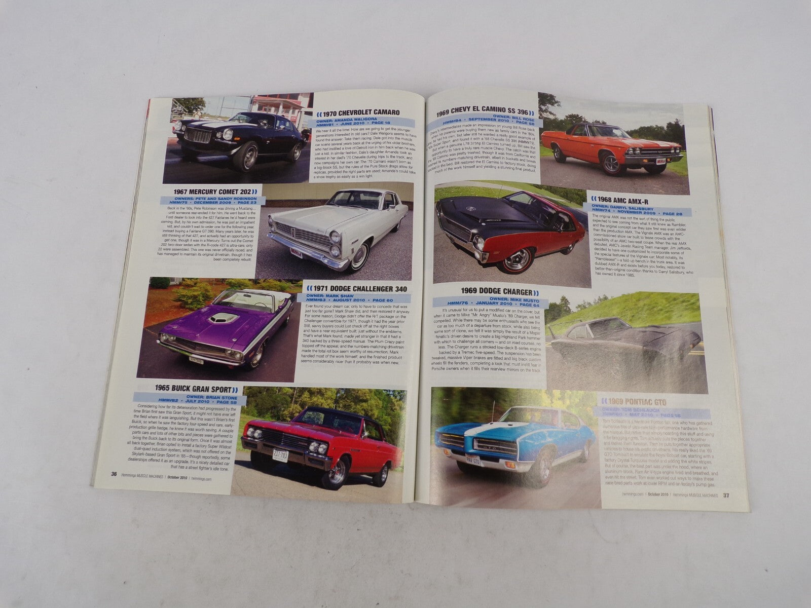 October 2010 Muscle Machines Magazine Ultra-Rare Pontiac Test Car Found: The