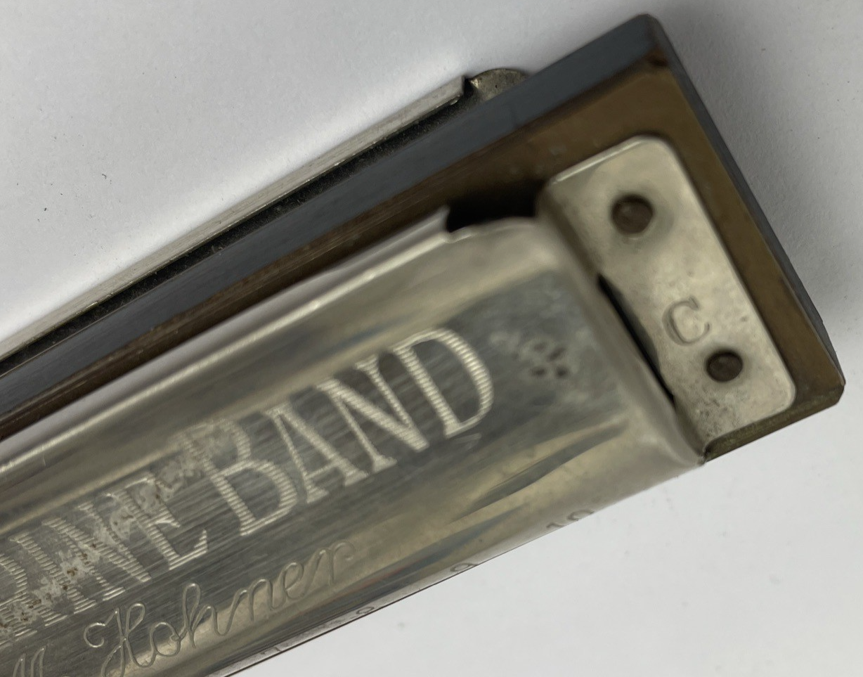 M. HOHNER A440 HARMONICA No. 1896 Marine Band Key Of C Made in Germany
