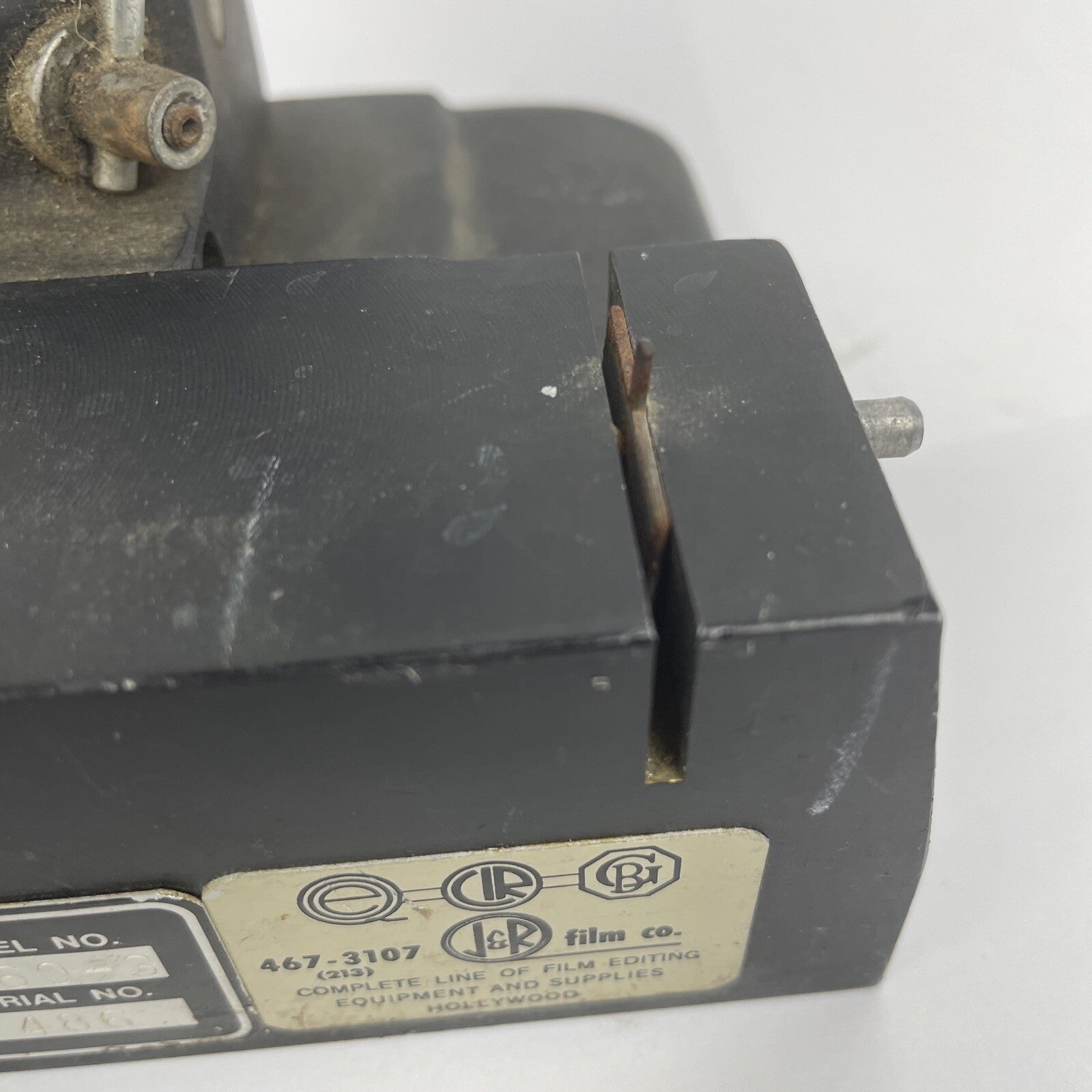 VINTAGE QTS EDIQUIP HOLLYWOOD CUT FILM SPLICER as is for parts or repair LOOK