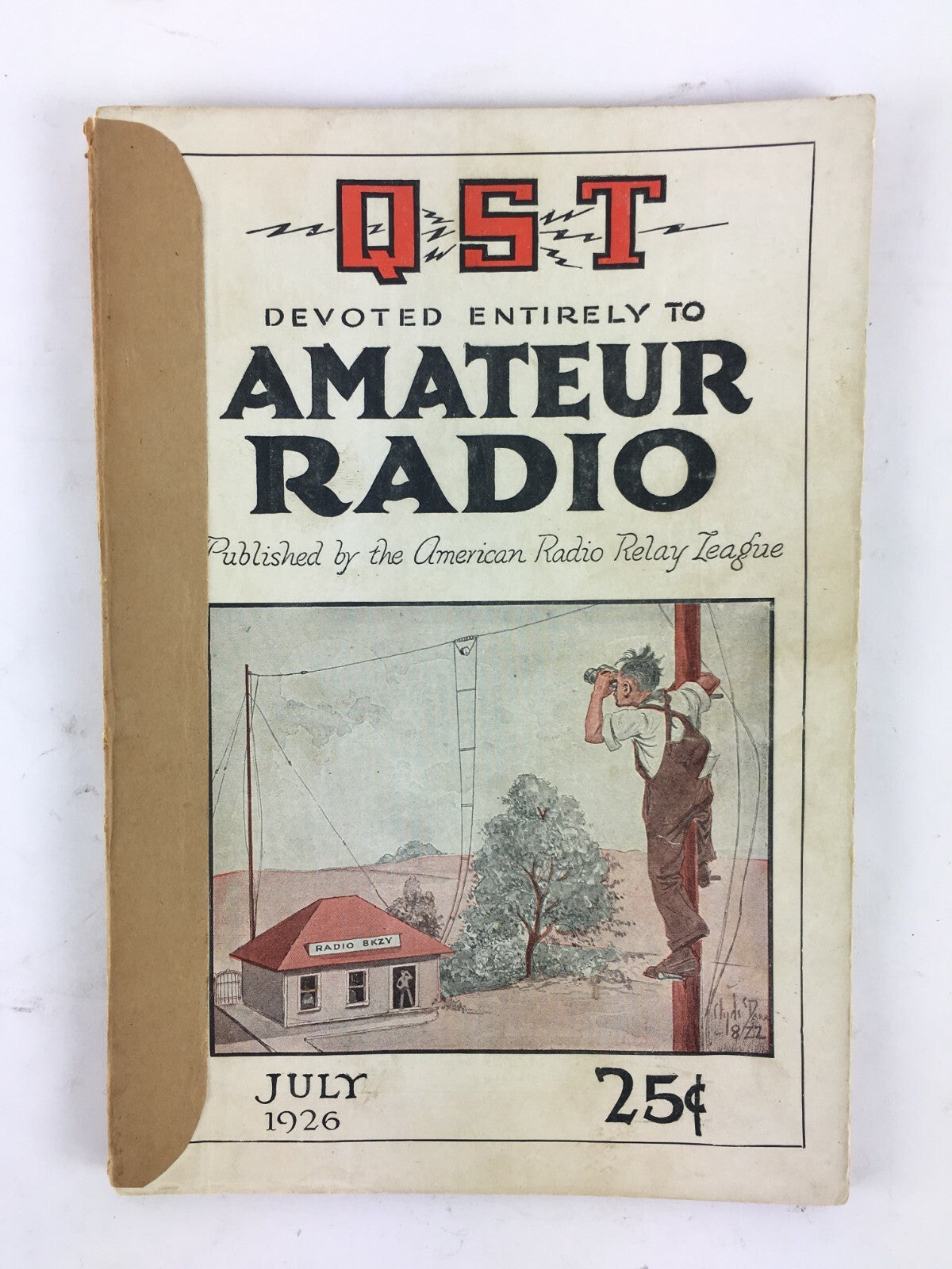 July 1926 QST devoted entirely to Amateur Radio Magazine