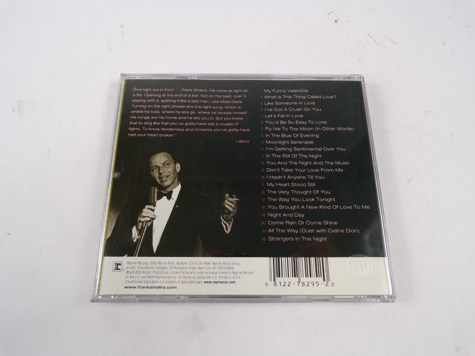 Greatest Love Songs Frank Sinatra My Funny Valentine Like Someone In Love CD#39