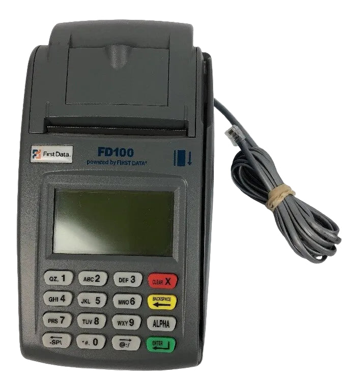 First Data FD-100 FD100 credit card terminal