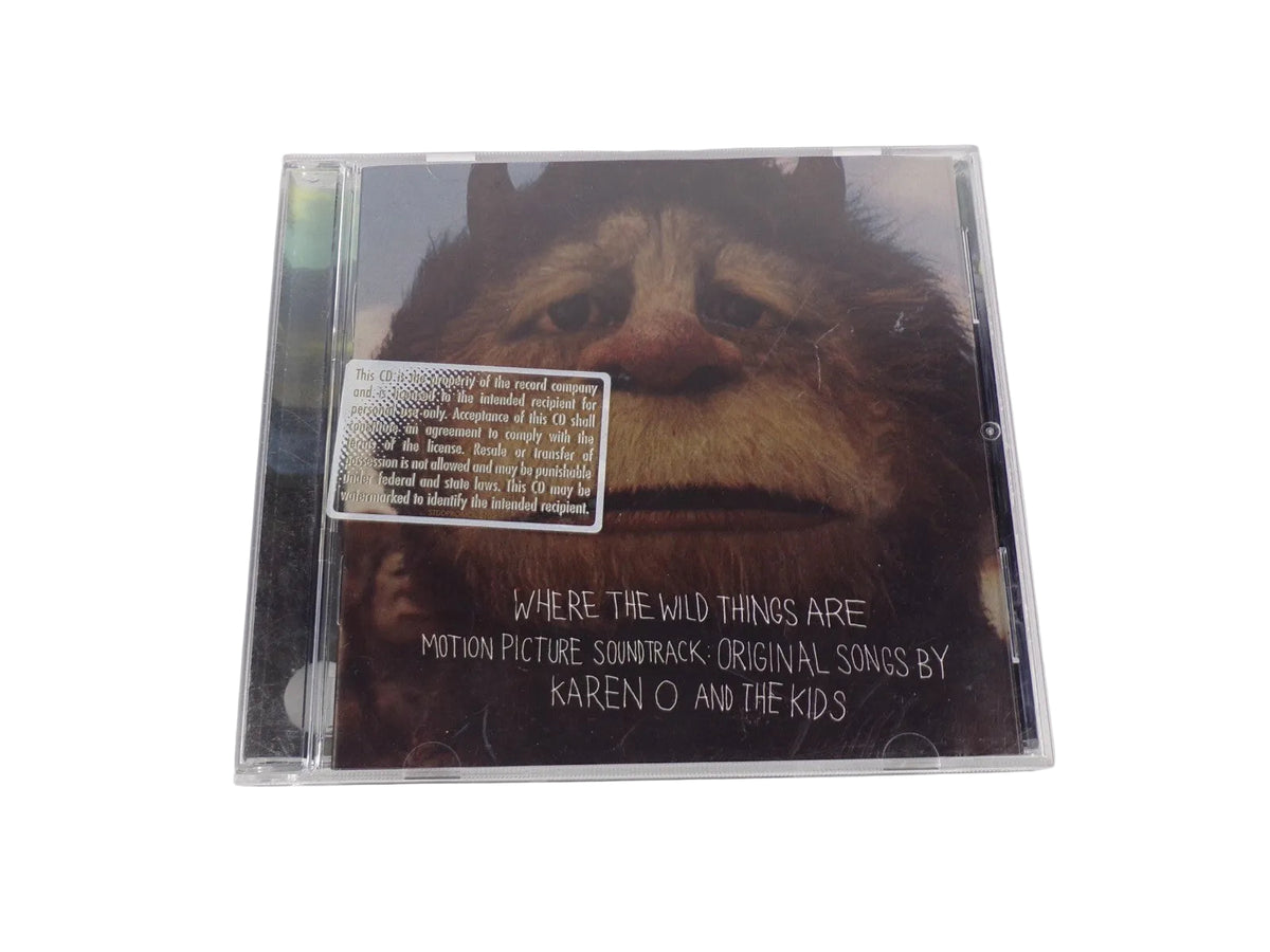 Where The Wild Things Are Motion Picture Sound Track All IS Love Hideaway CD#54