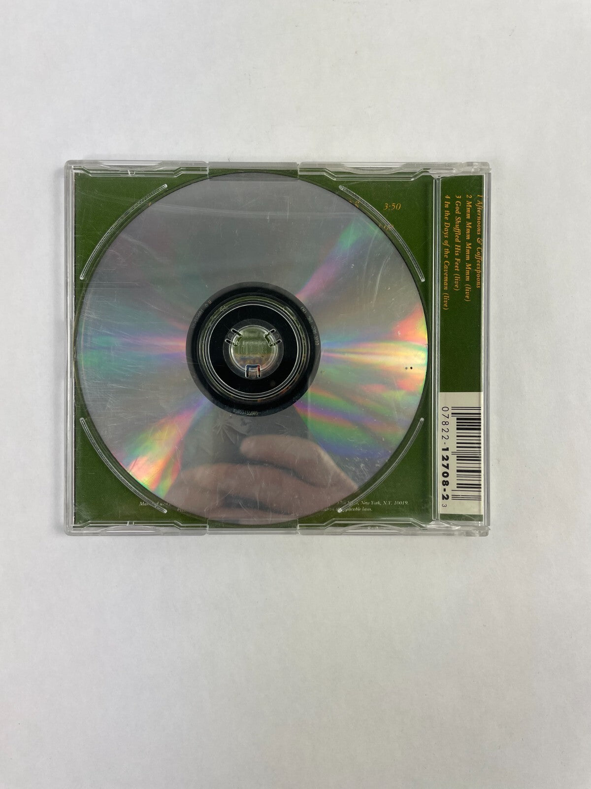 Crash Test Dummies Afternoons & Coffespoons God Shuffled His Feet CD#72