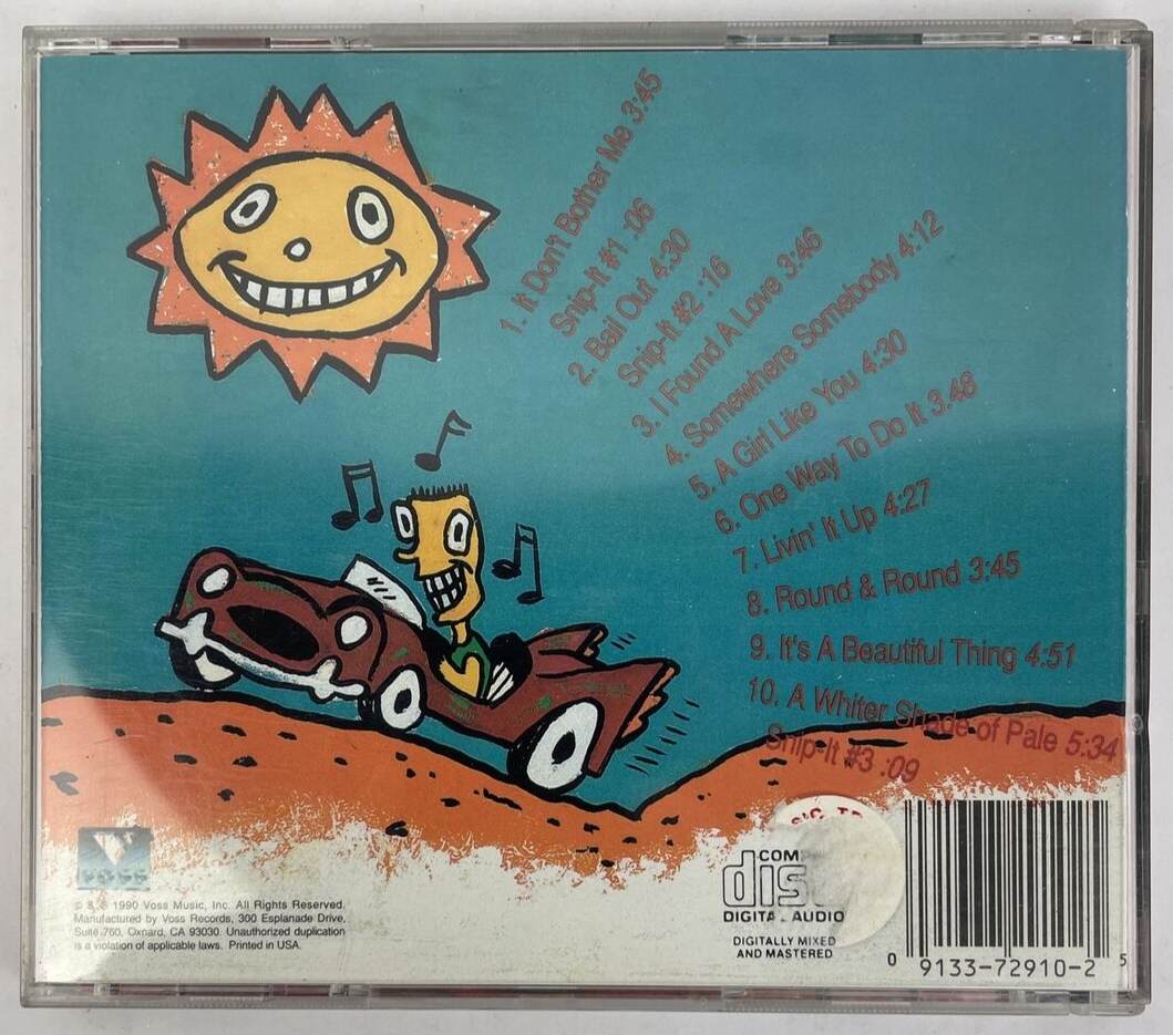 Jack Mack - Jack It Up - Digital Audio CD VOSS RECORDS 1990 - JK