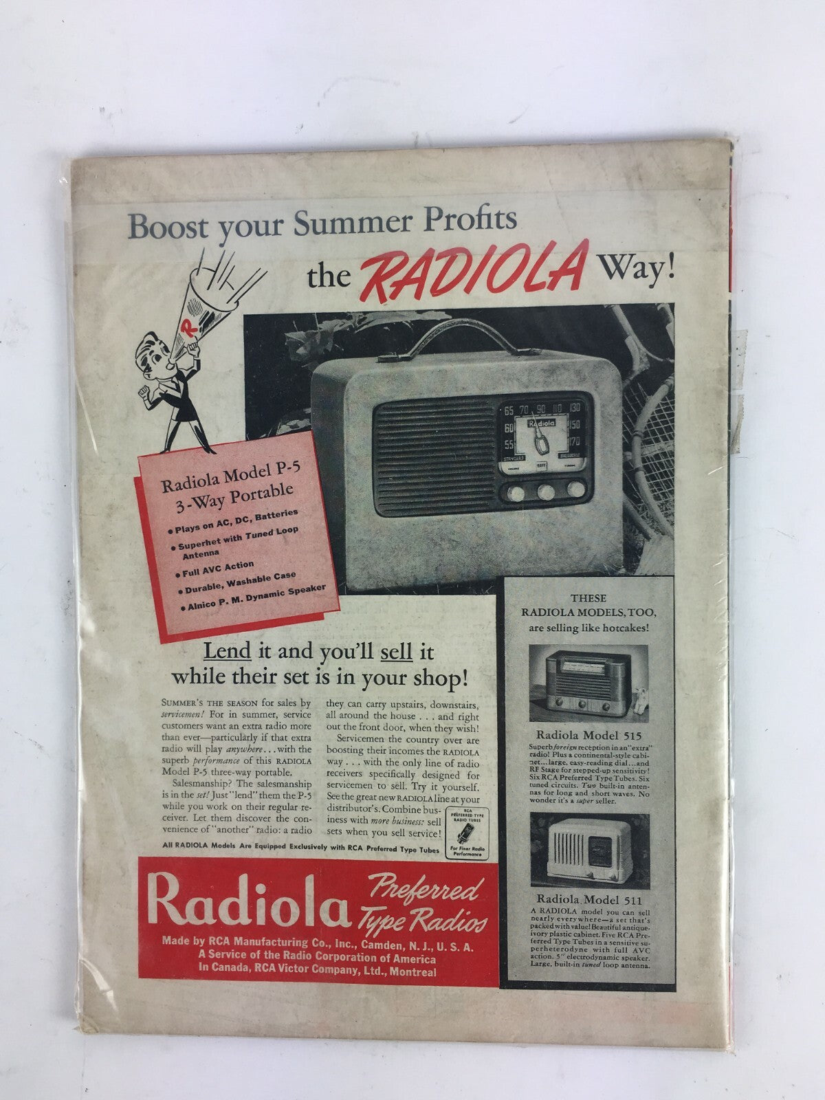 June 1941 Radio Craft Hugo Gernsback Magazine Cough Button Airplane Mike