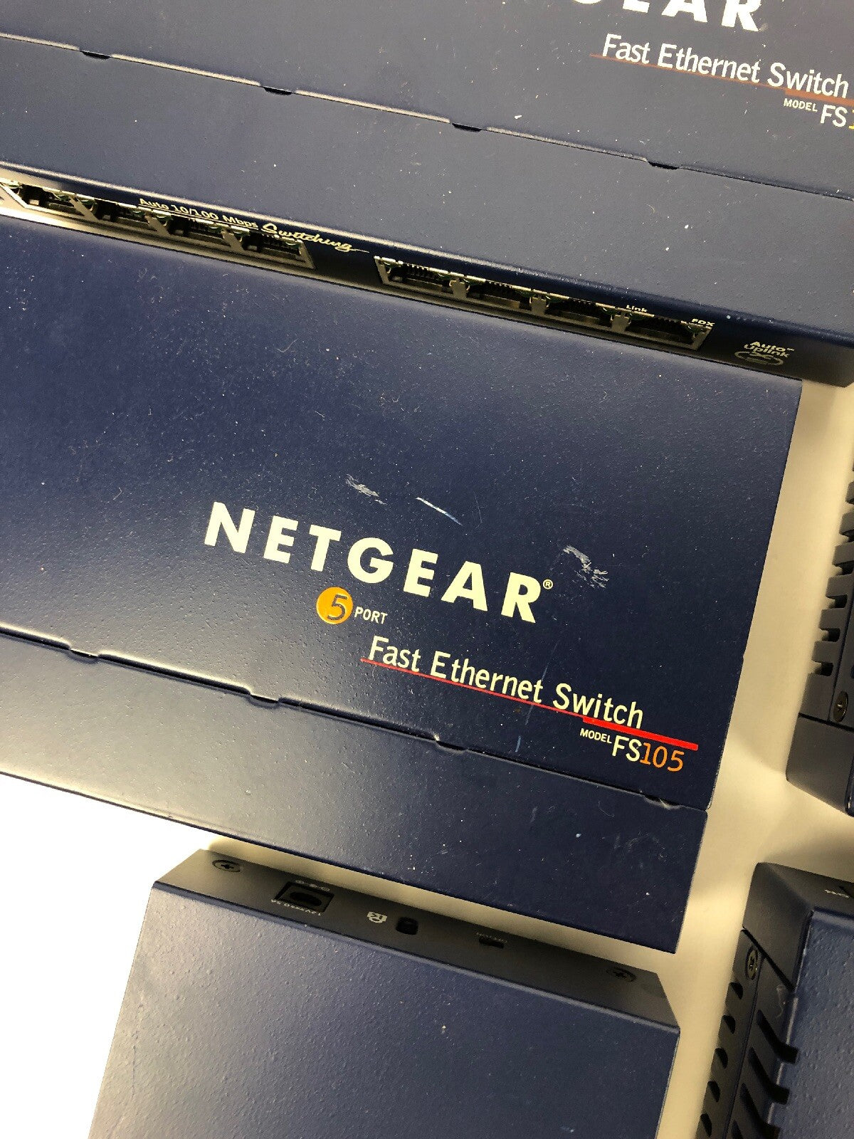 Lot of 5 ~ WiFi Network Routers & Ethernet Switch NETGEAR BUNDLE