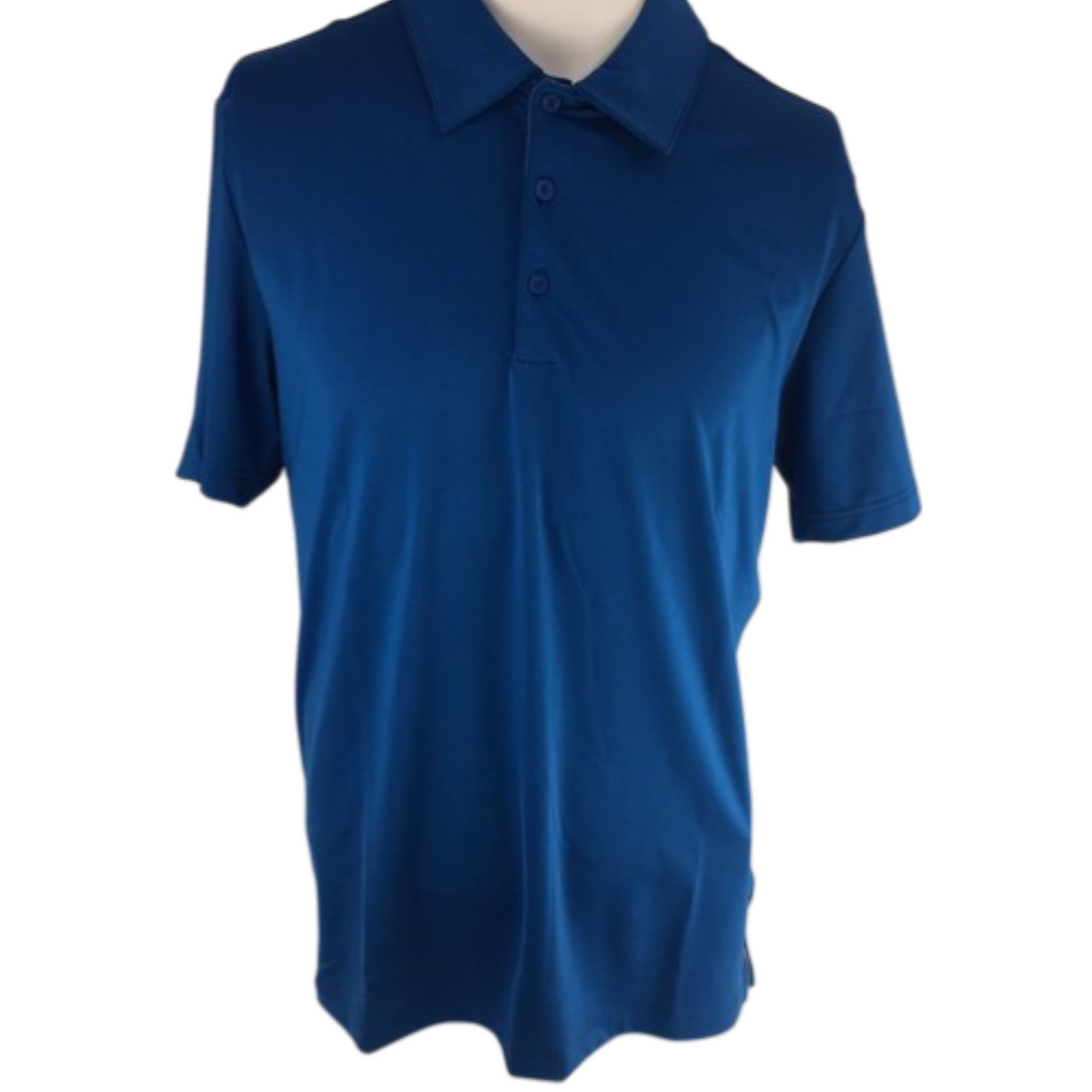 Adidas Golf Men's Ultimate 2.0 Solid Blue Polo Shirt Medium