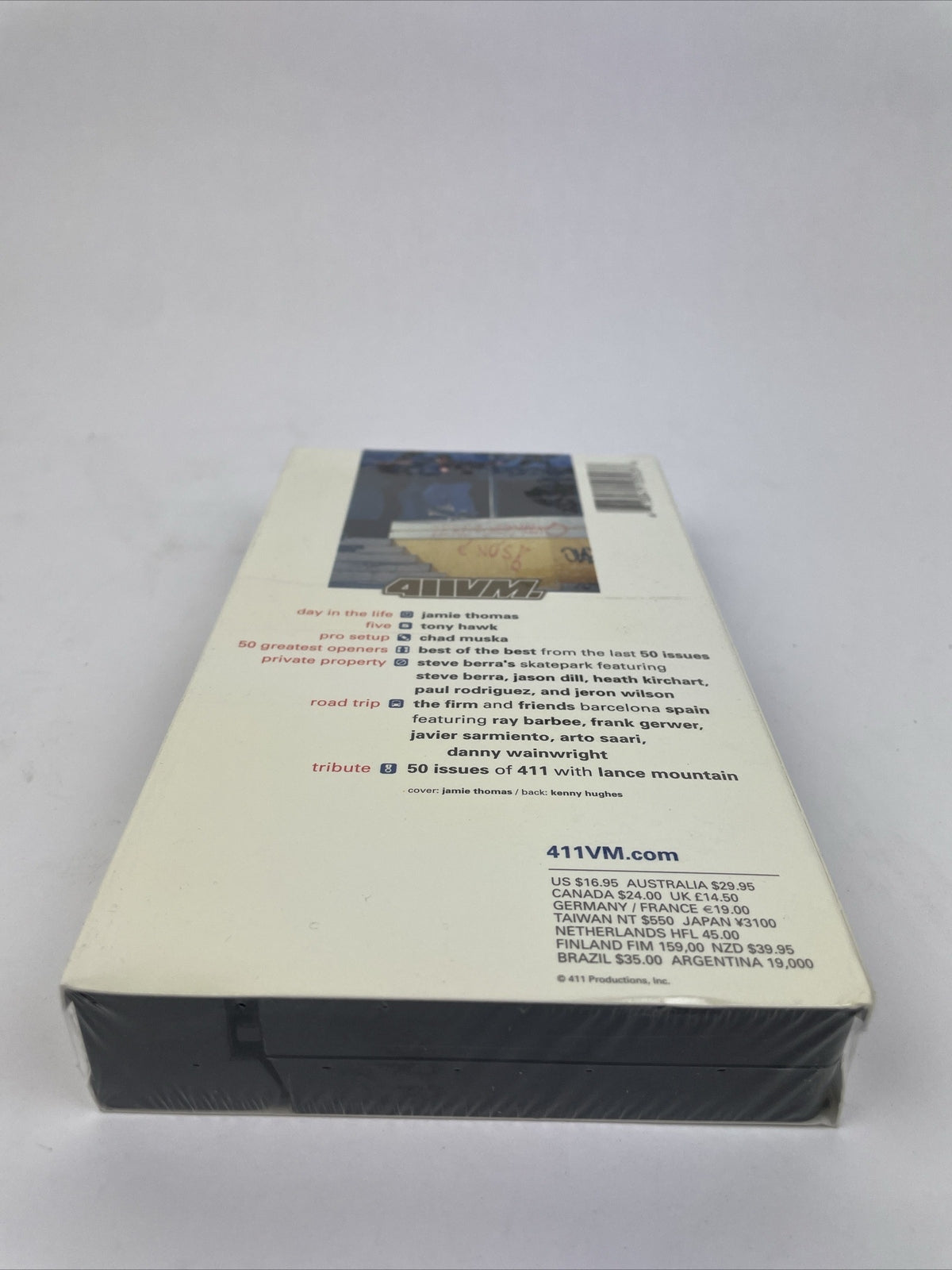 Factory sealed Good as Gold Skate Video Magazine Issue #50 VHS featuring vintage skateboarding footage and collectible retro media.