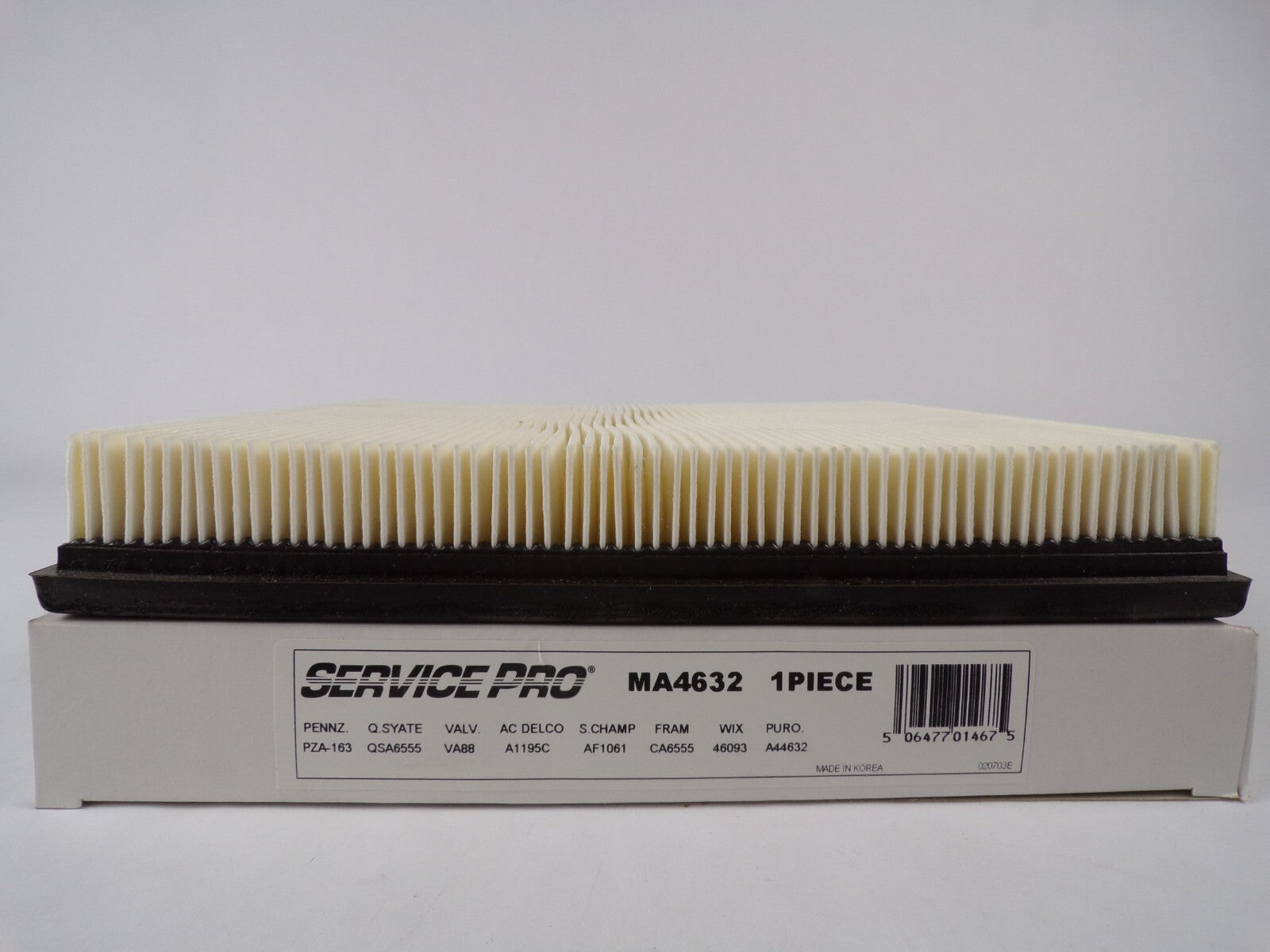 ServicePro Air Filter MA4632 Replaces Wix 46093 ACDelco A1195C