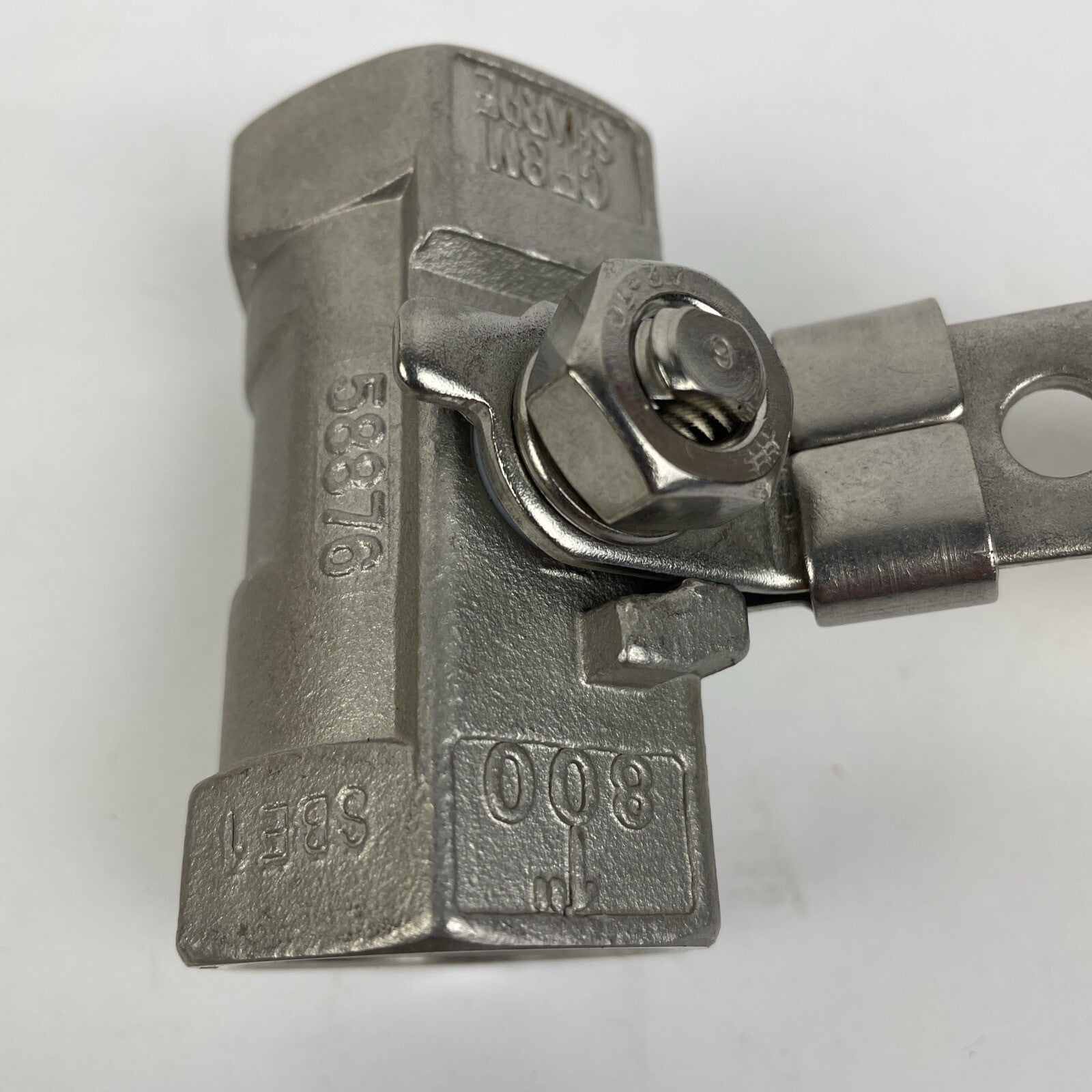 OEM CF8M SHARPE STAINLESS STEELE 1" 800 INCH BALL VALVE 58876 SBE1 - LOOK