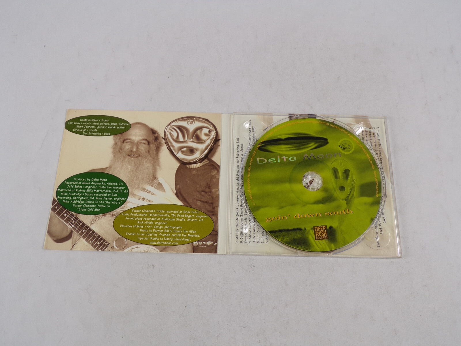 Delta Moon Goin' Down South That's It I Want To Go Dreams Come Real Stone CD#58