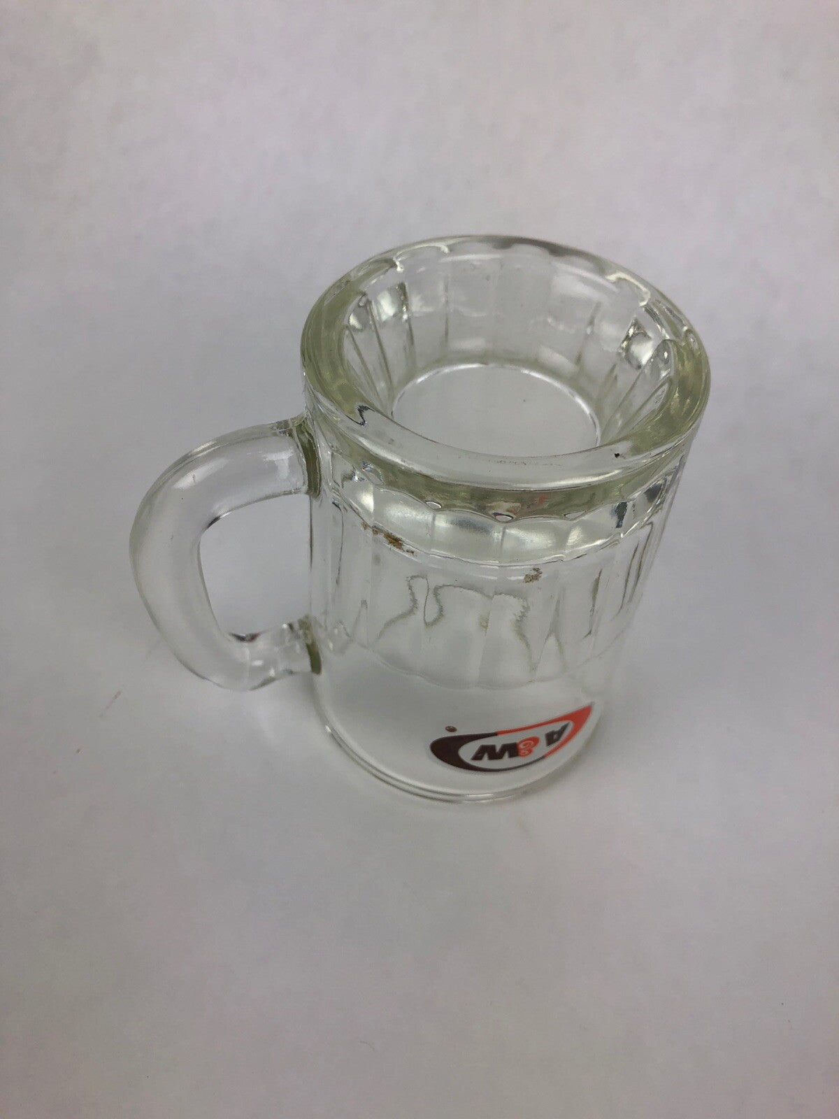 Vintage AW Root Beer Mini Oval Logo A&W Original Authentic 3" Tall Baby Mug