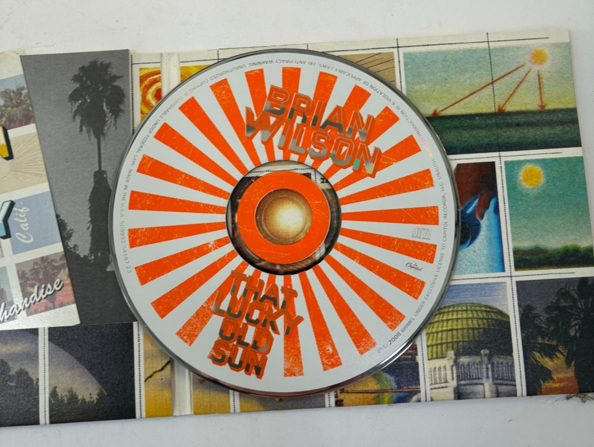 Brian Wilson That Lucky Old Sun Capitol CD DVD 2008