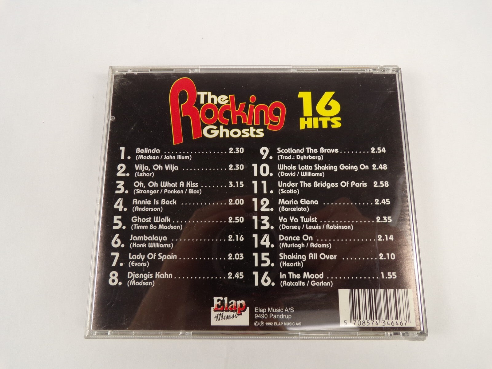 The Rocking Ghosts 16 Hits Belinda Jambalaya Dance On Ghost Walk CD#46