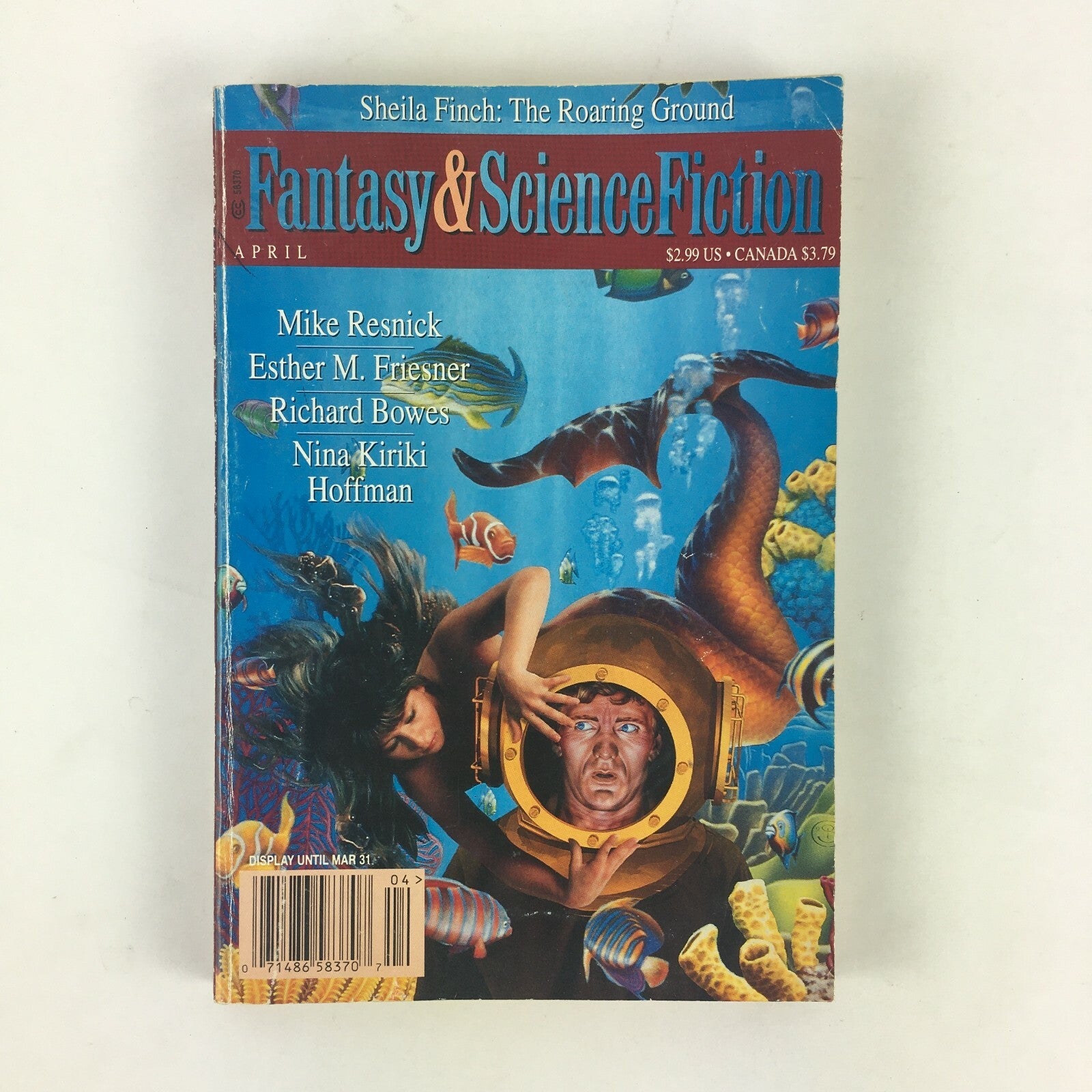 April Fantasy & Science Fiction Mike ResnickEsther M.Friesner NinaKiriki Hoffman