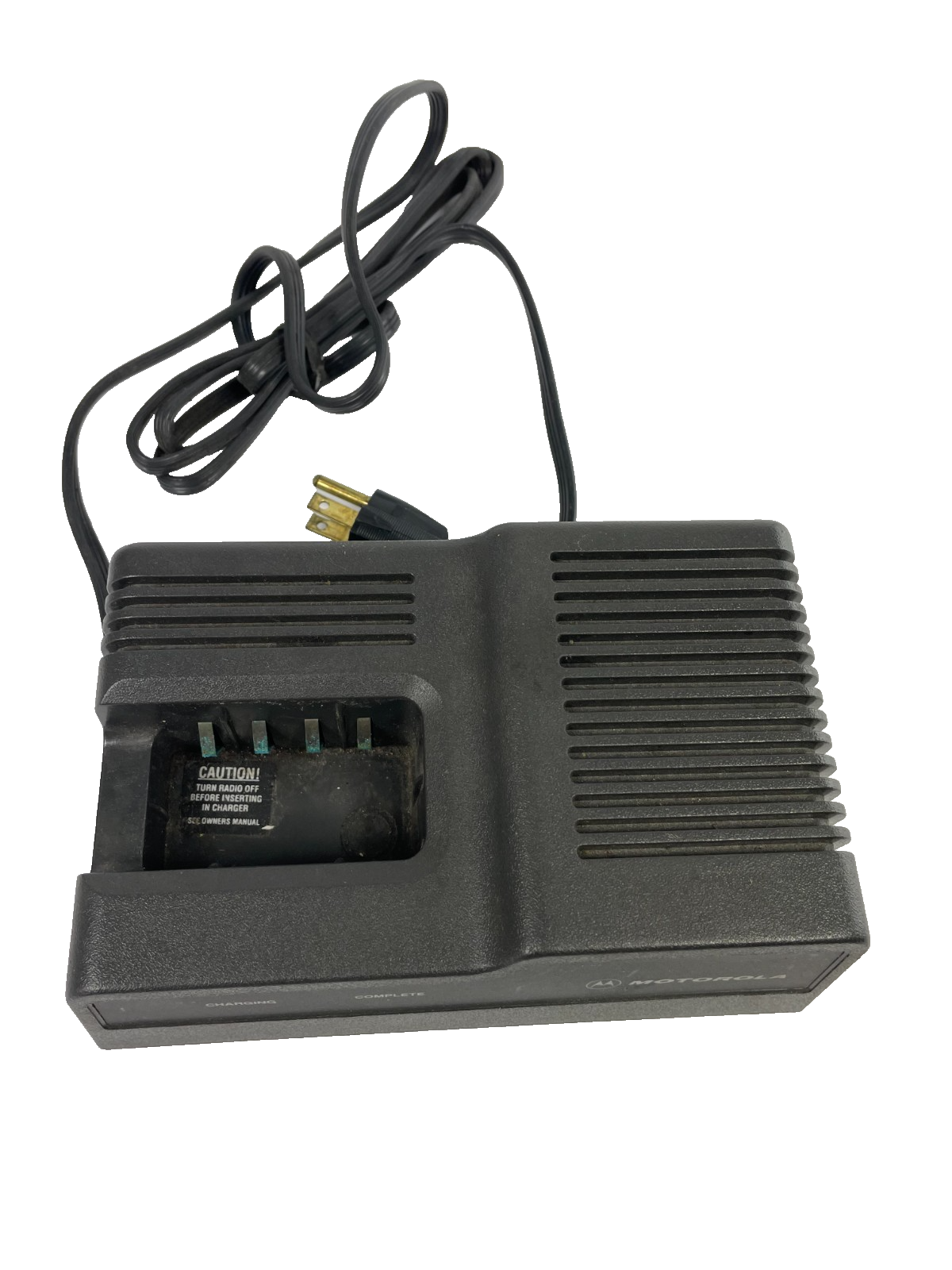 Motorola NTN4633B battery charger for two-way radios MT1000 HT600 MTX800 MTX810