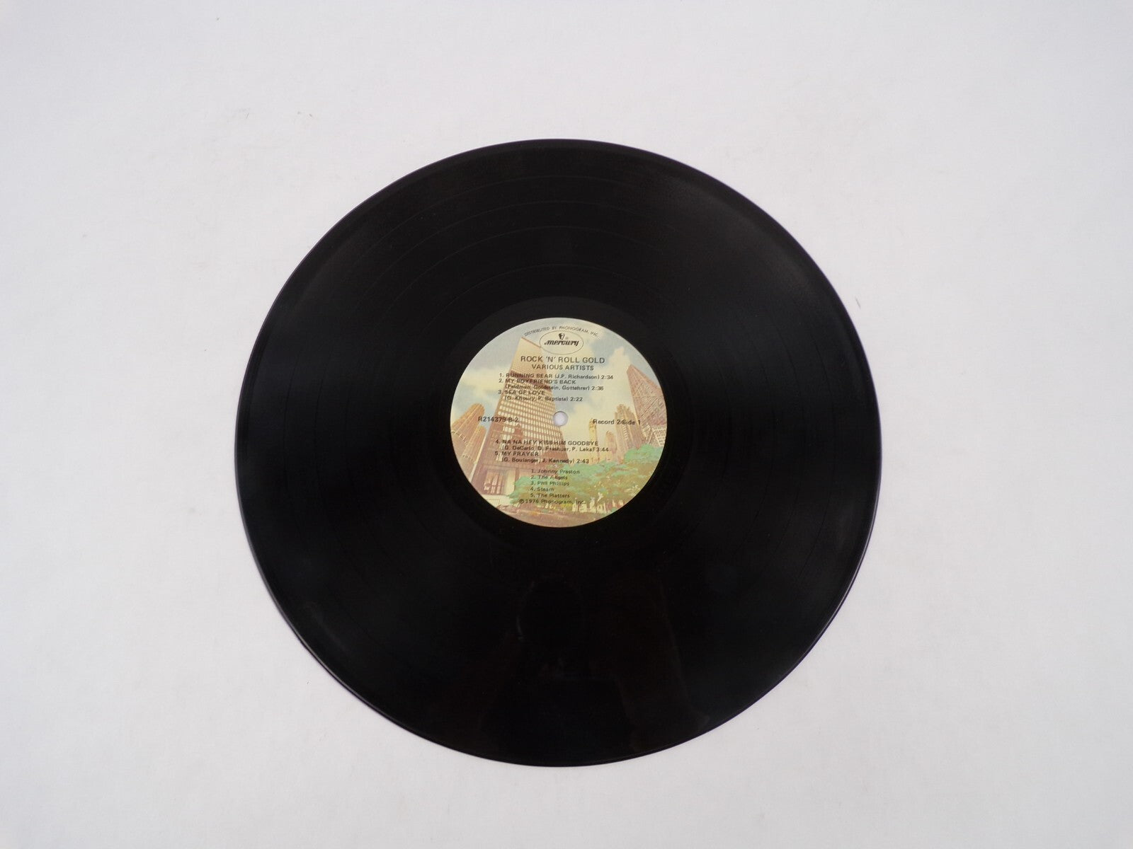 Rock 'N' Roll Gold Hey Paula Apples Peaches A Lover's Question Vinyl Record