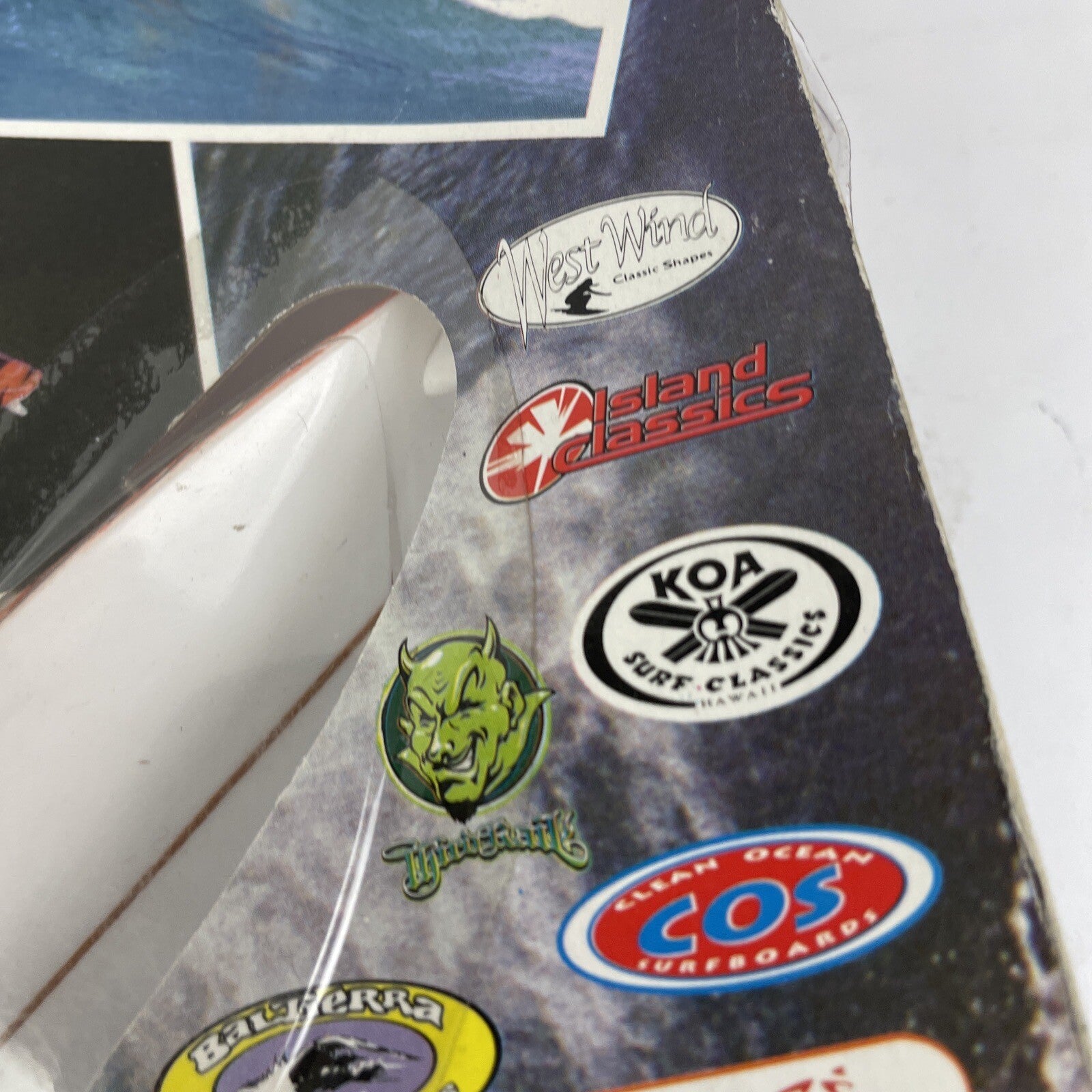Rare Finger Board Extreme Fingerboy Fingergirl Surfboard Surfing CH Edition