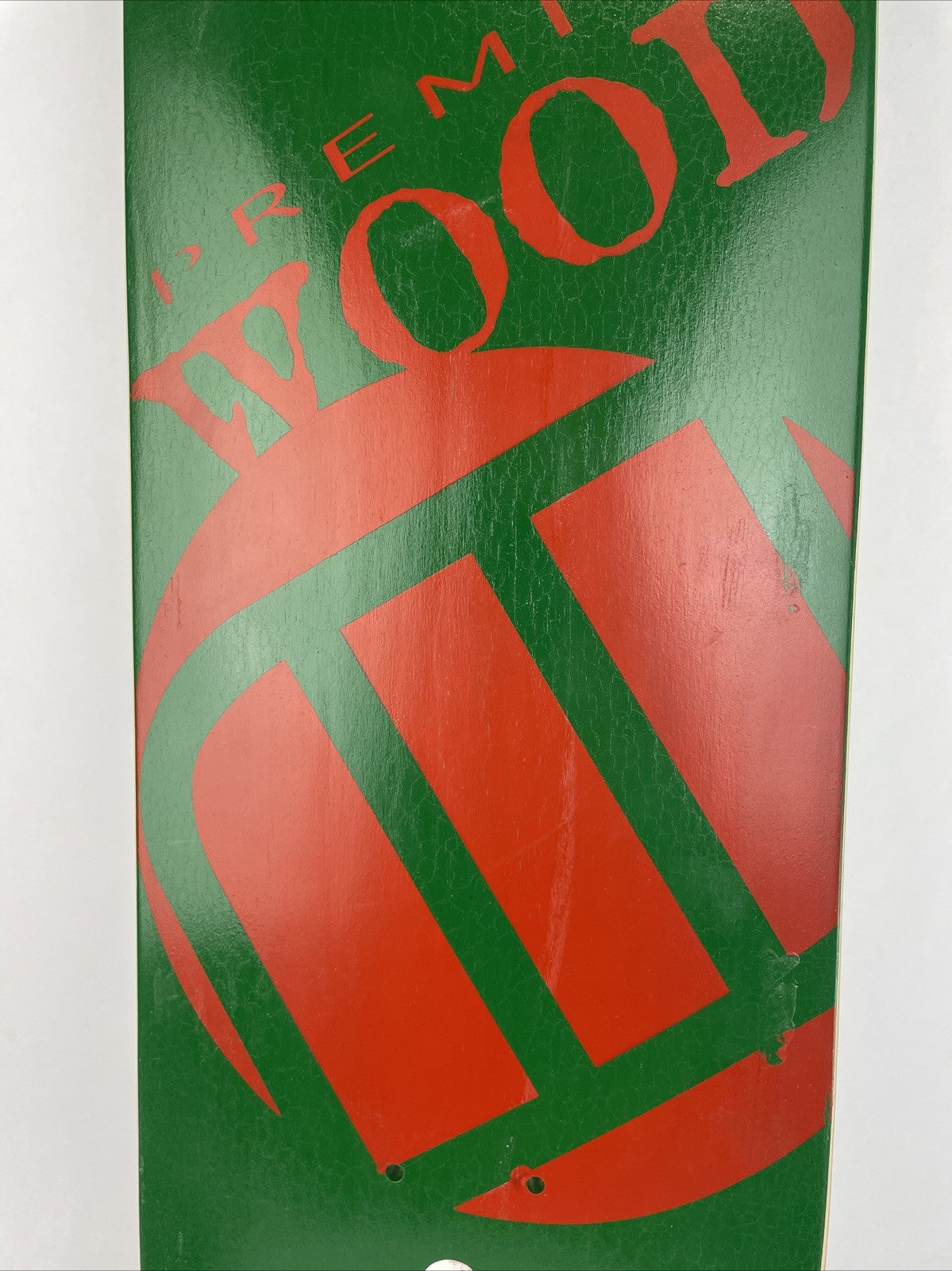 Premium Skateboards Circa 1997 "Premium Wood" Skateboard Deck 8.5" x 32" Vintage