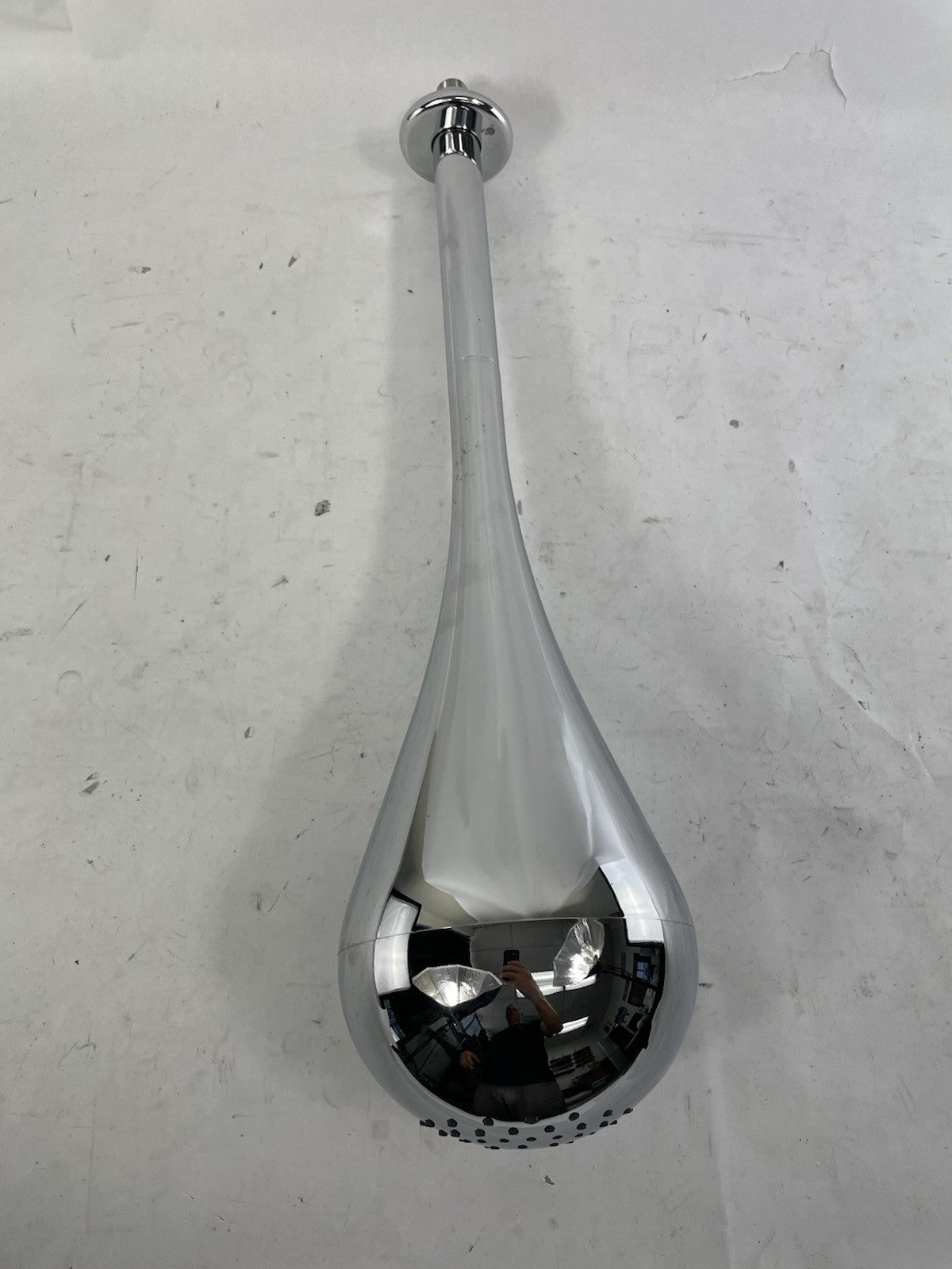 Gessi 35353-299 polished chrome ceiling-mounted rainfall shower head